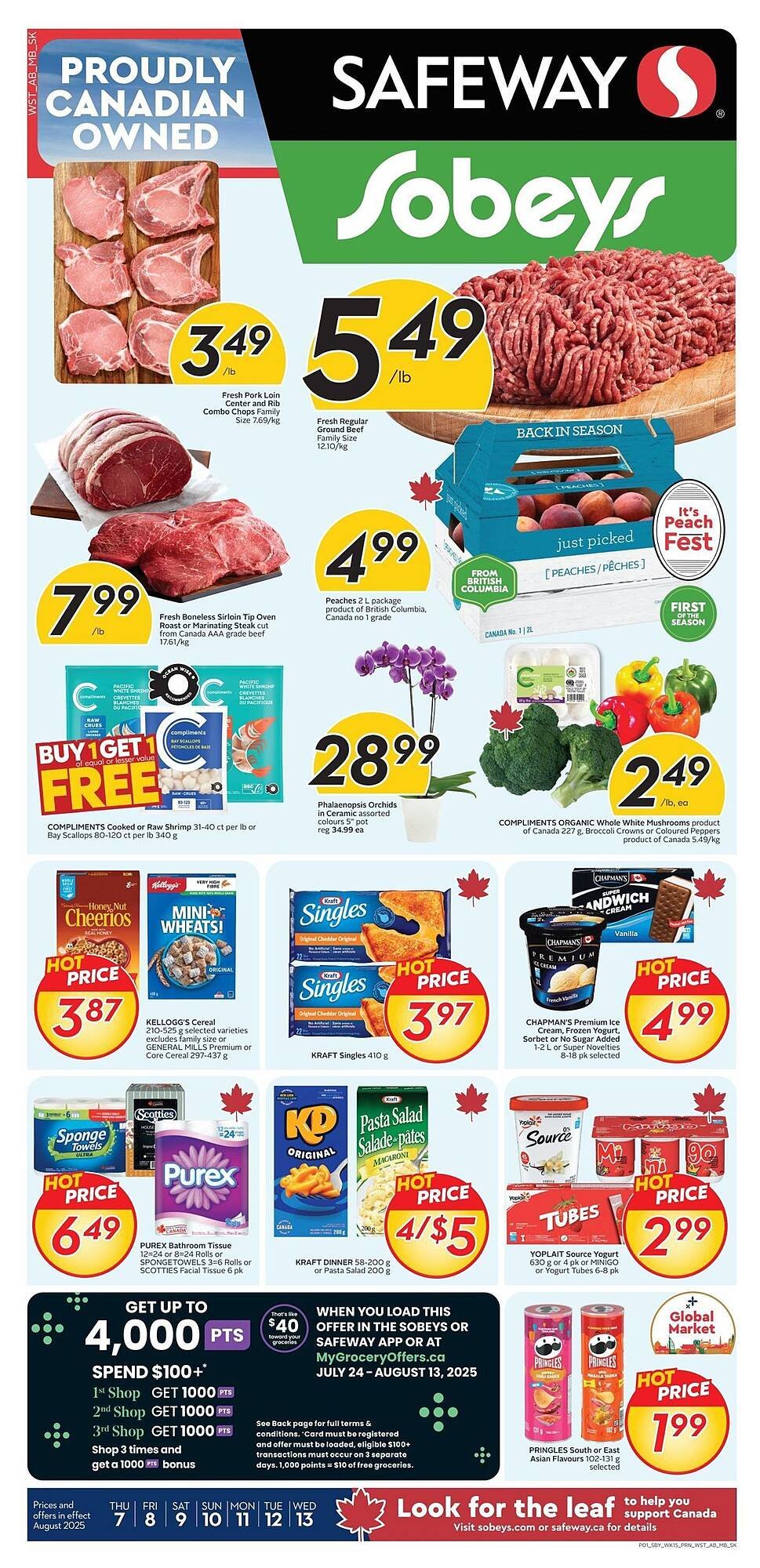 Sobeys flyer (2025-08-07 - 2025-08-13) | 1