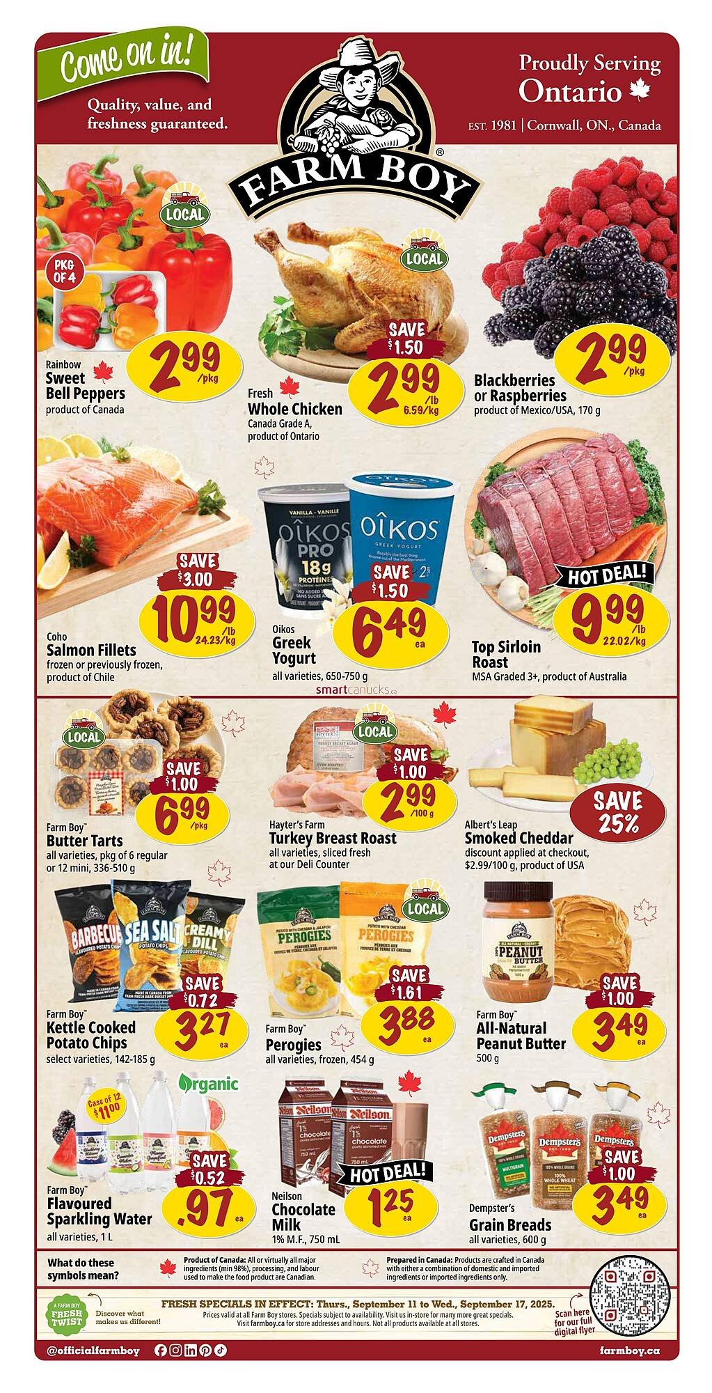 Farm Boy flyer (2025-09-11 - 2025-09-17) | 1