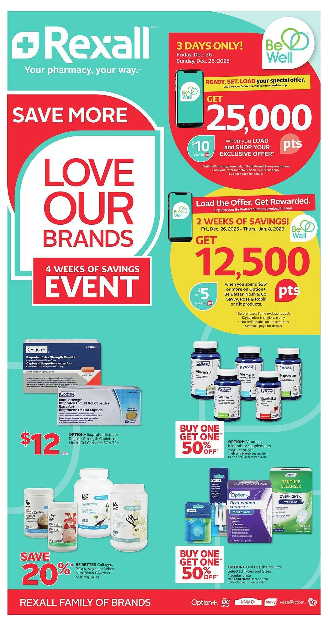 Rexall flyer (2025-12-26 - 2026-01-02) | 1