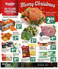 Quality Foods flyer (2025-12-18 - 2025-12-26)