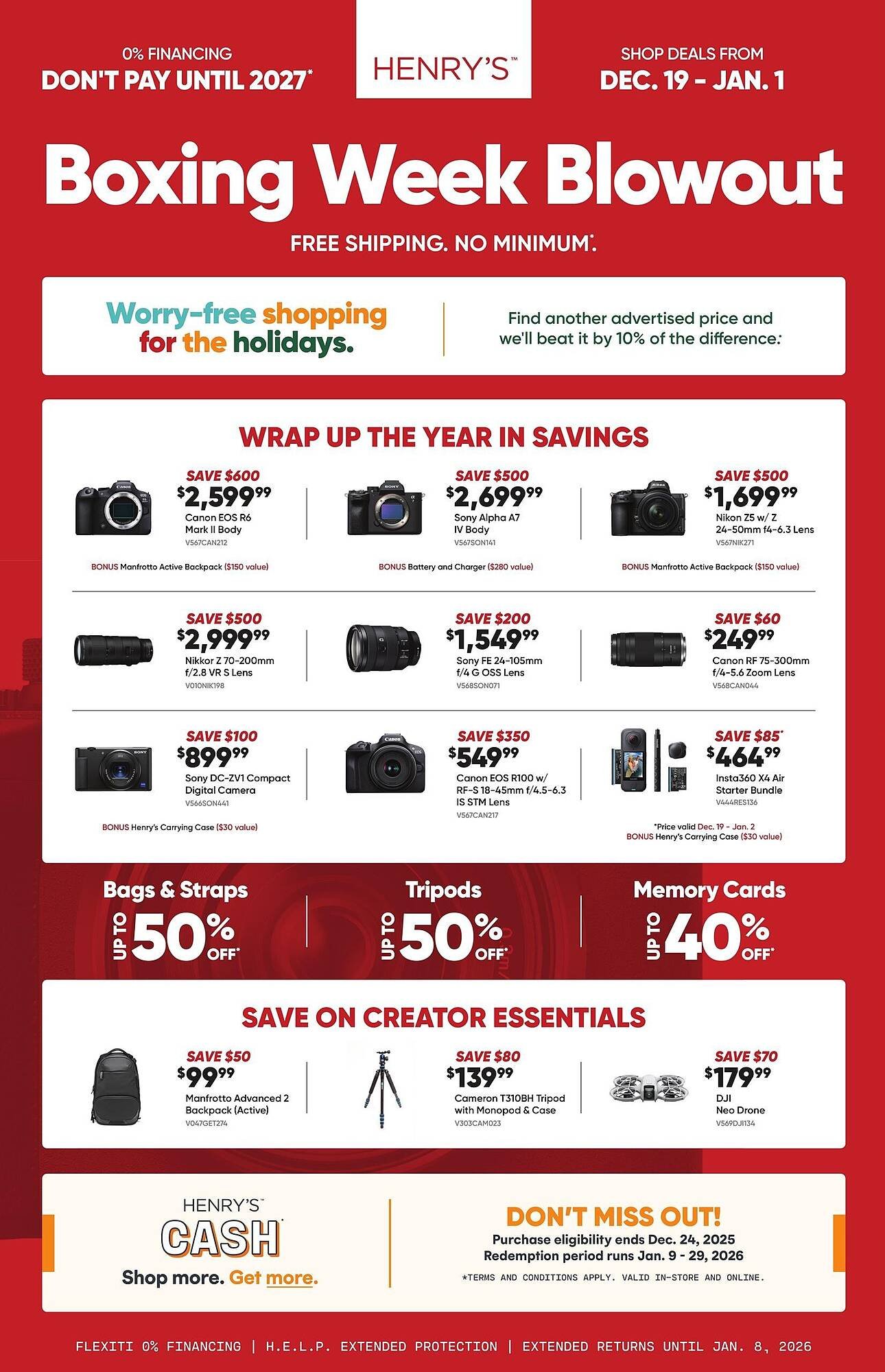 Henry's flyer (2025-12-19 - 2026-01-01) | 1