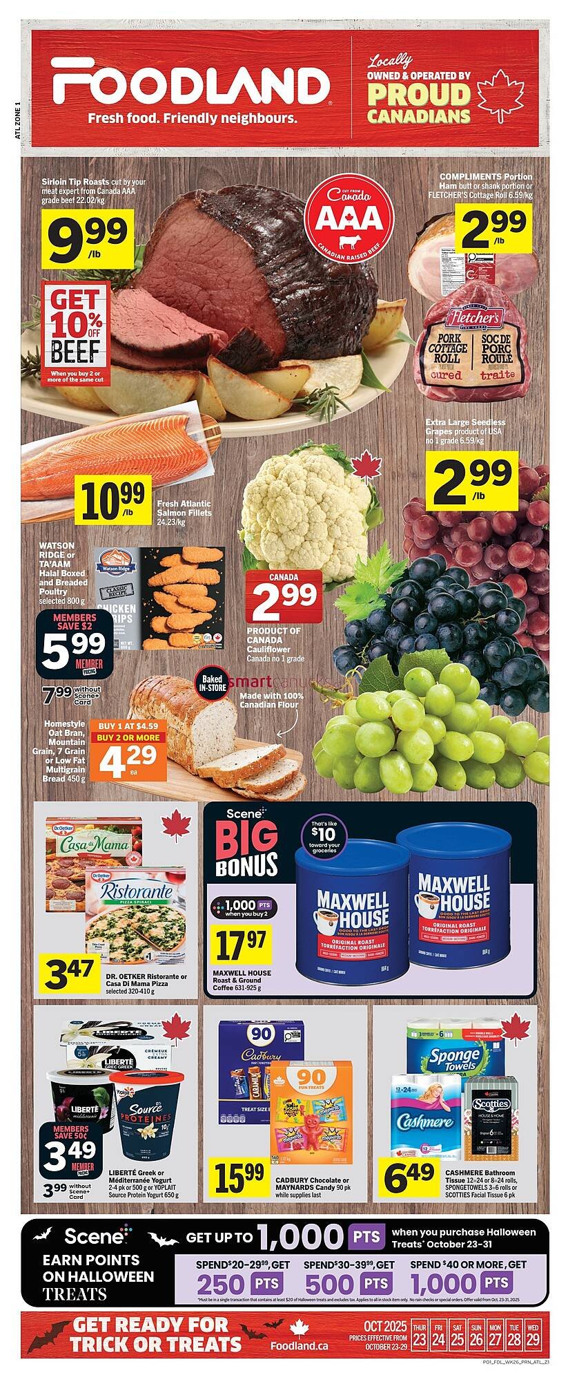 Foodland flyer (2025-10-23 - 2025-10-29) | 1