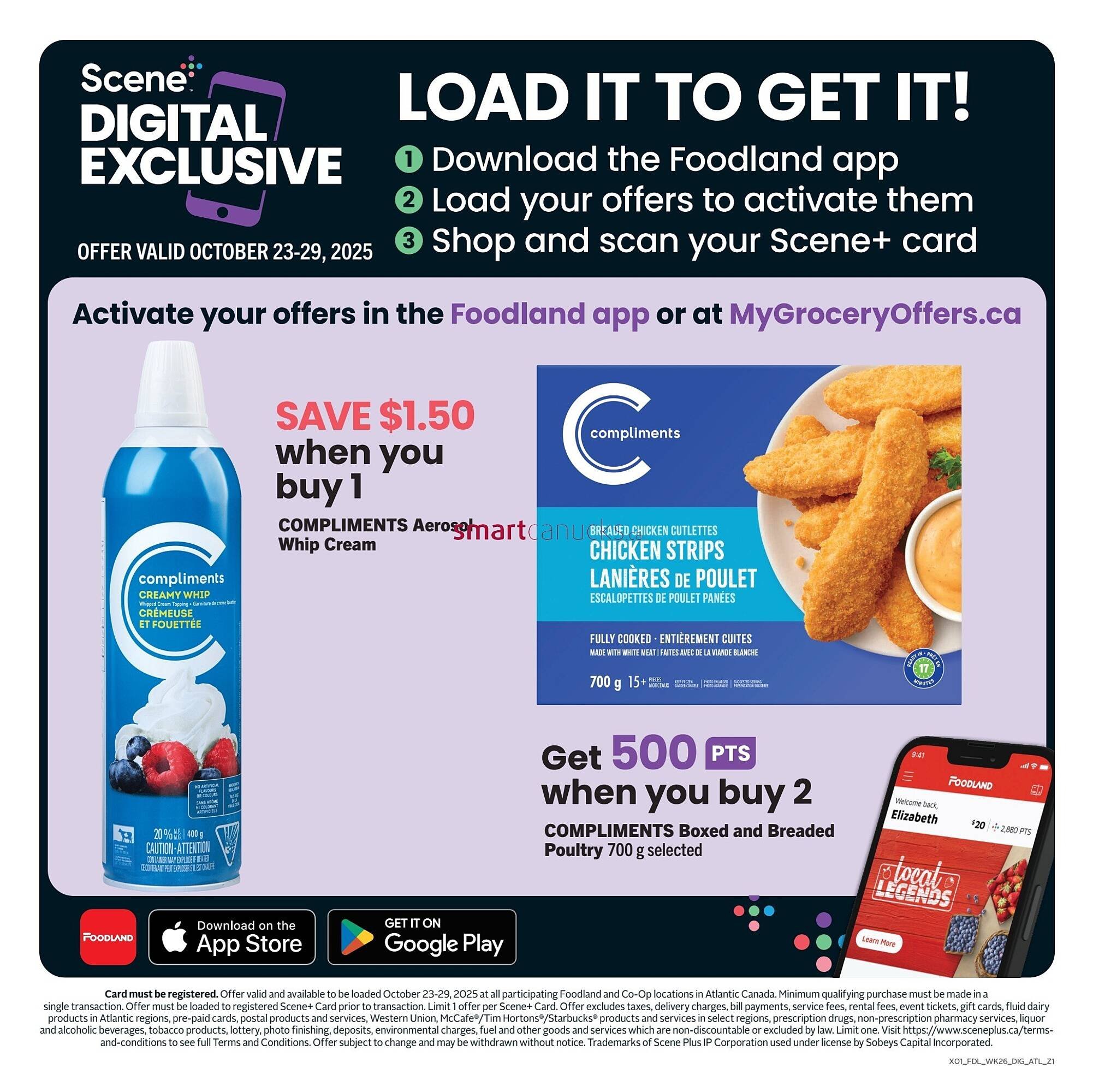 Foodland flyer