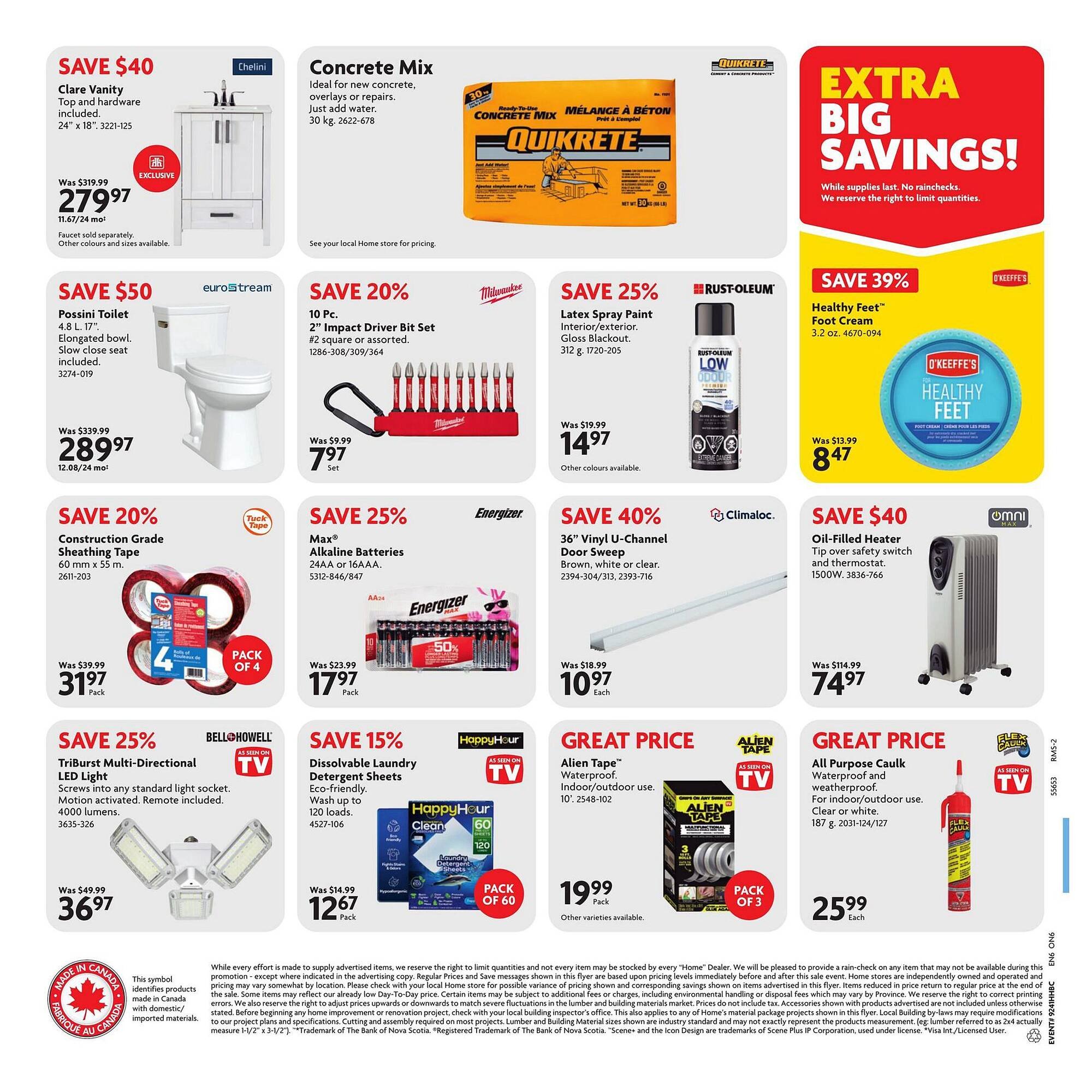 Home Hardware flyer (2025-10-23 - 2025-10-29) | 2