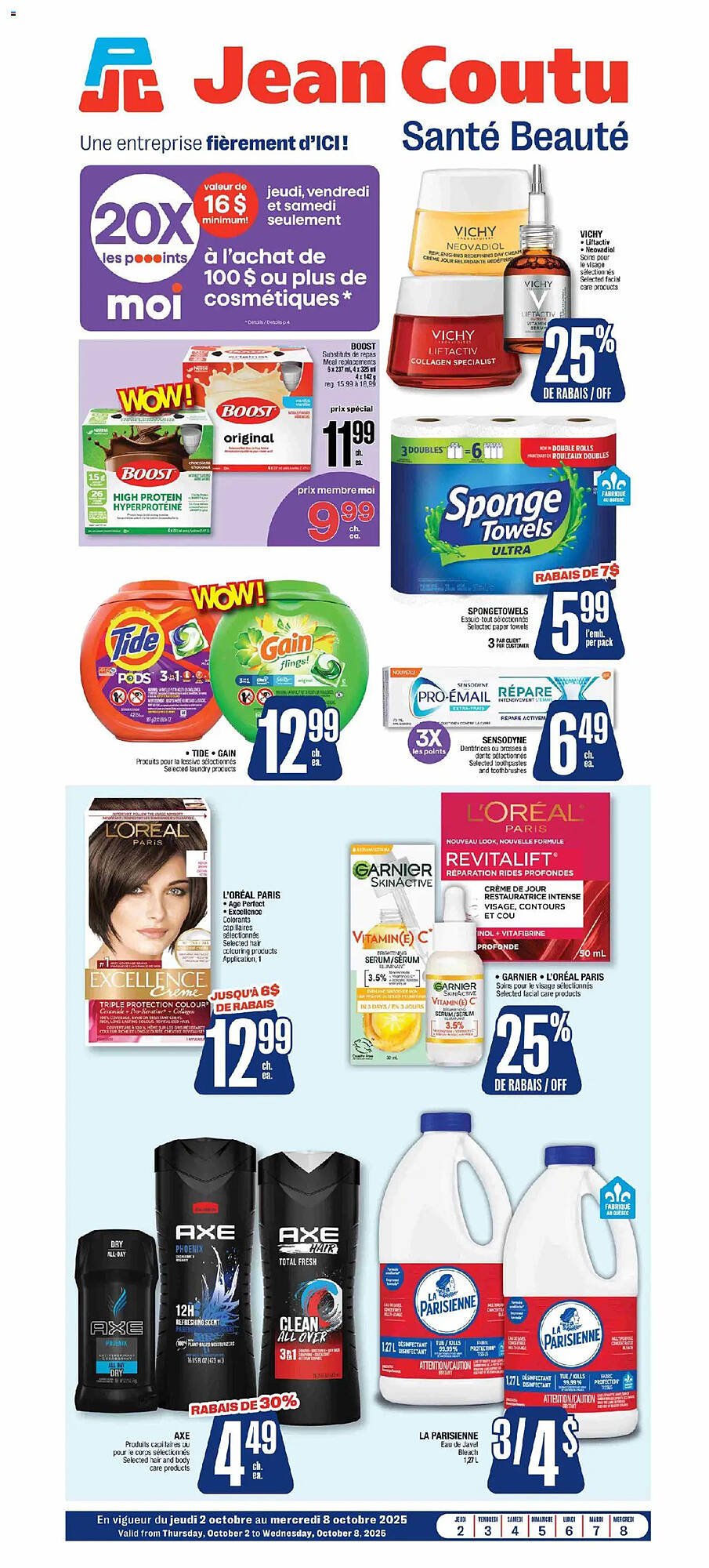 Jean Coutu flyer (2025-10-02 - 2025-10-08) | 1