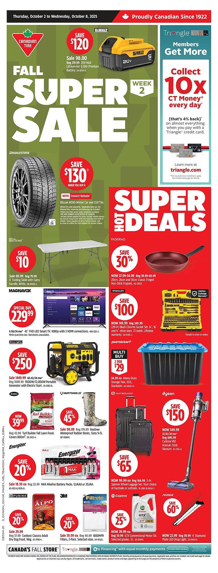 Canadian Tire flyer (2025-10-02 - 2025-10-08) | 1
