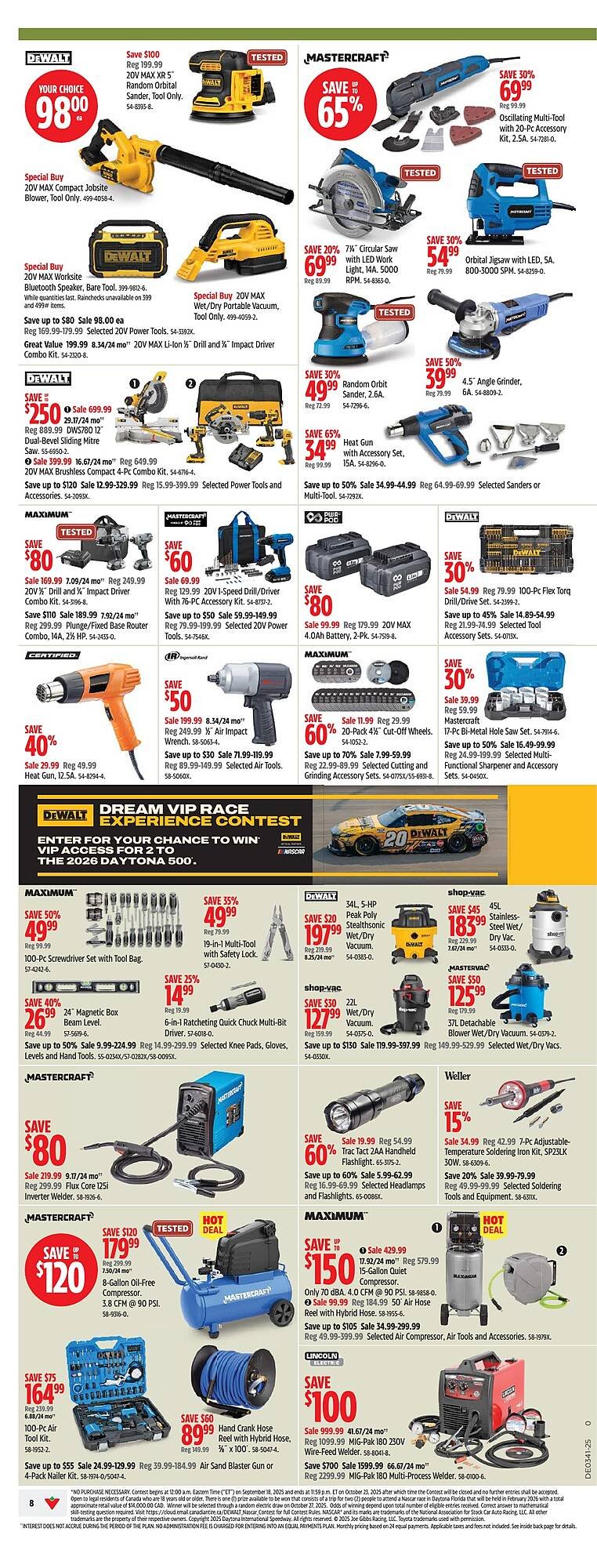 Canadian Tire flyer