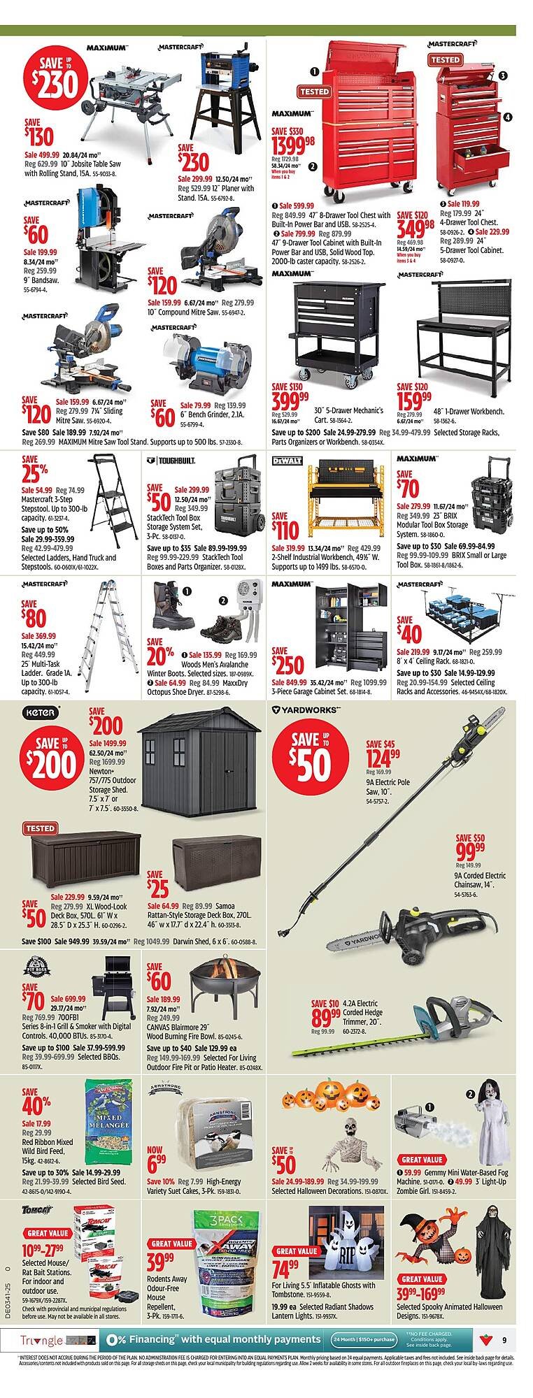 Canadian Tire flyer