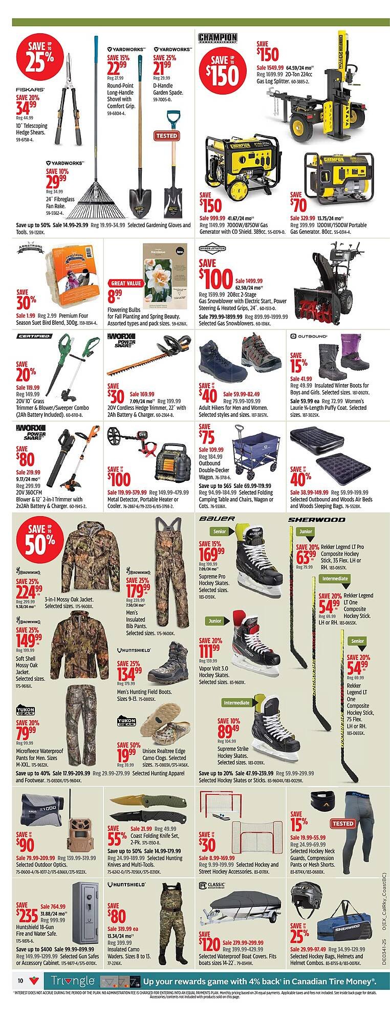 Canadian Tire flyer
