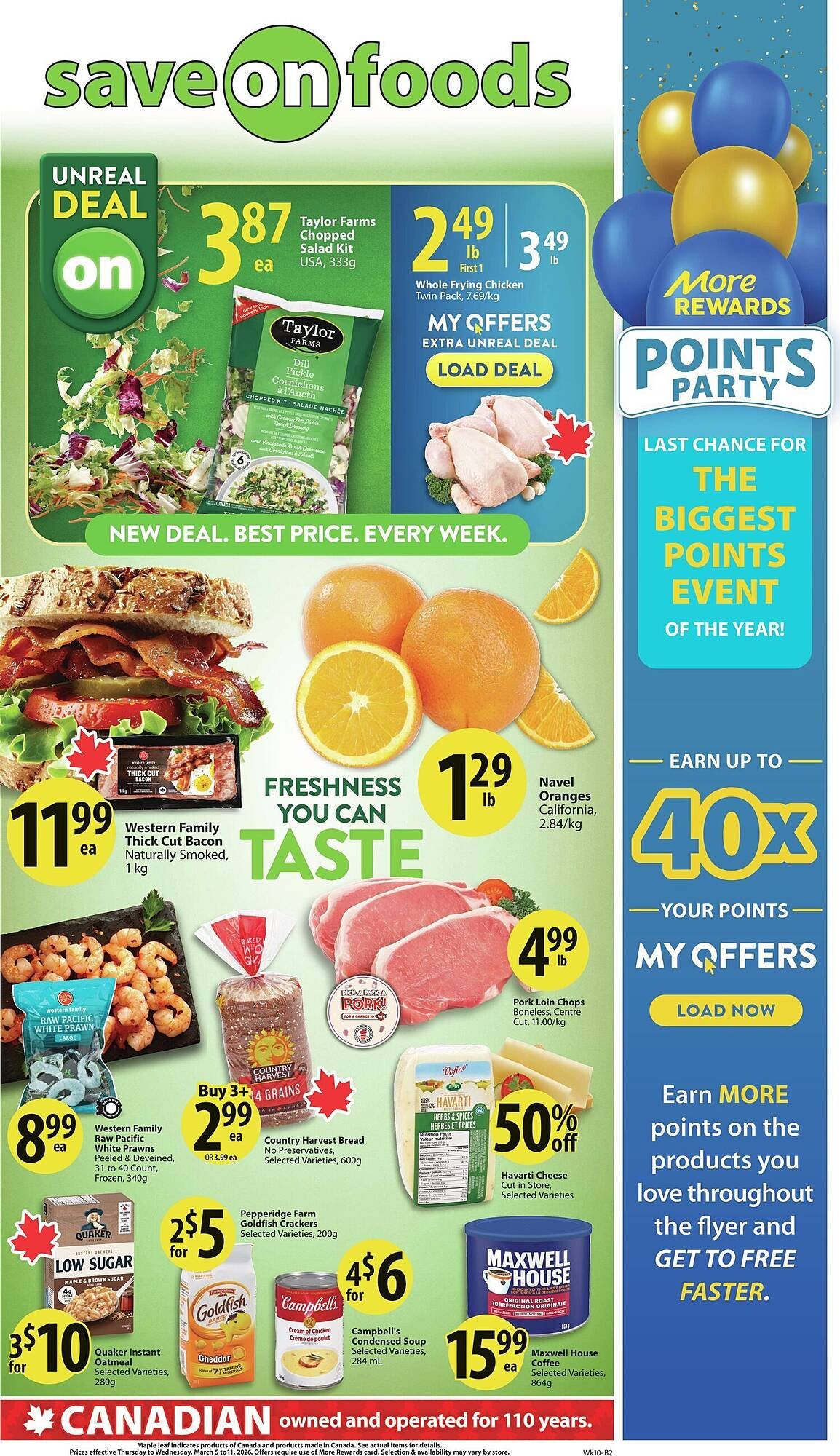 Save on Foods flyer (2026-03-05 - 2026-03-12) | 1