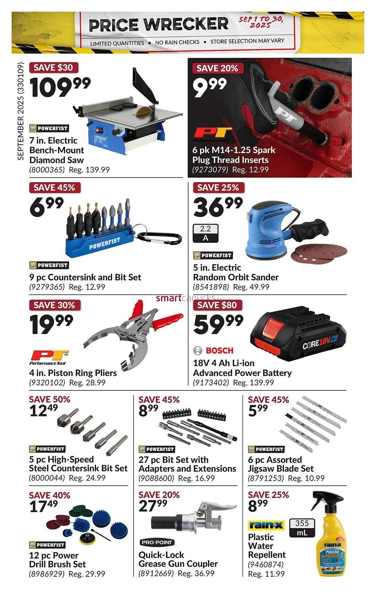 Princess Auto flyer