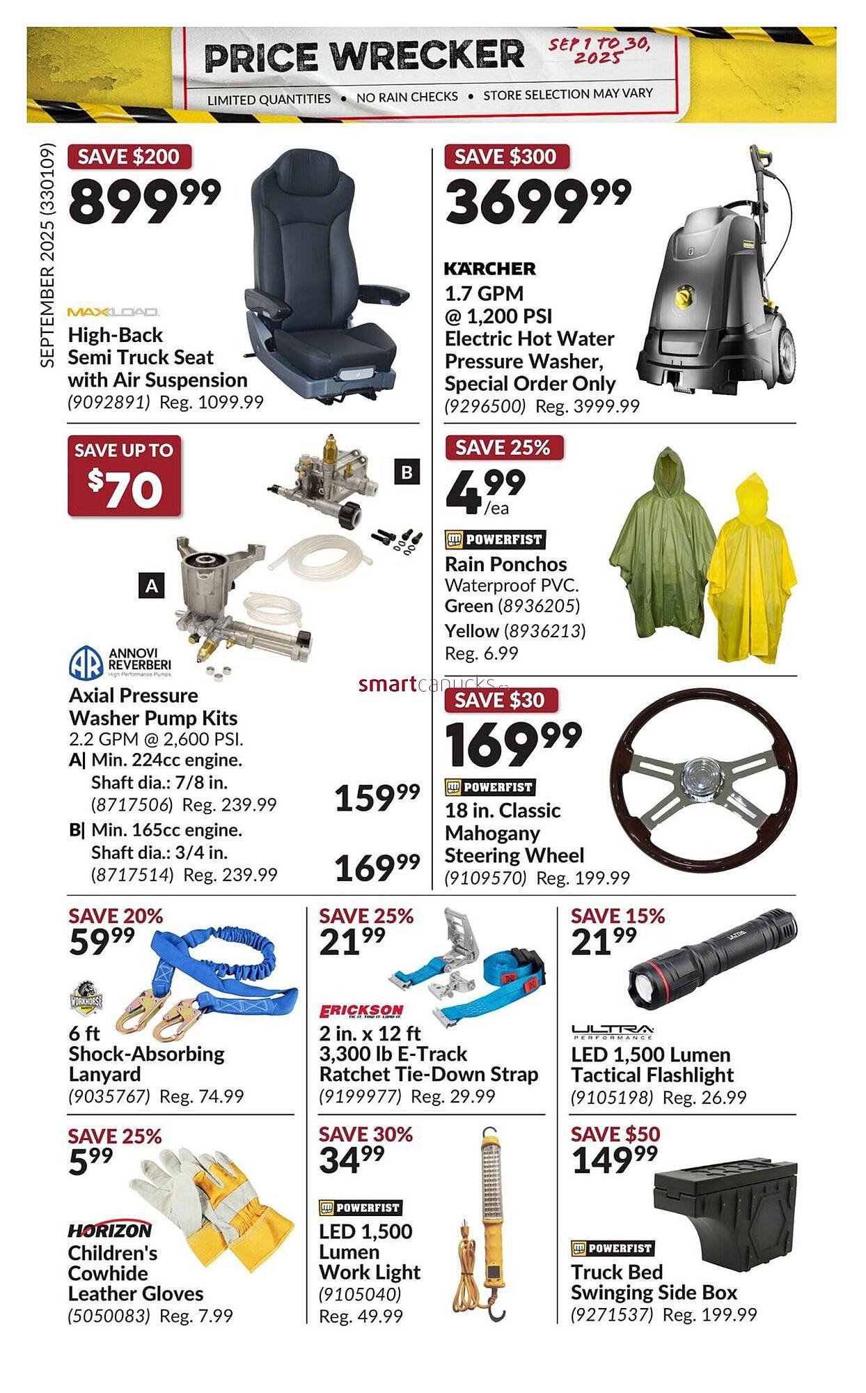 Princess Auto flyer