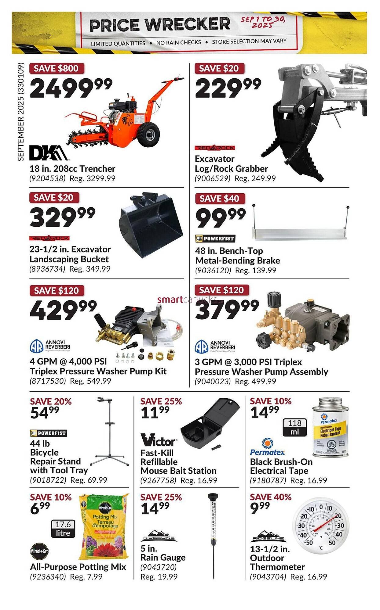 Princess Auto flyer