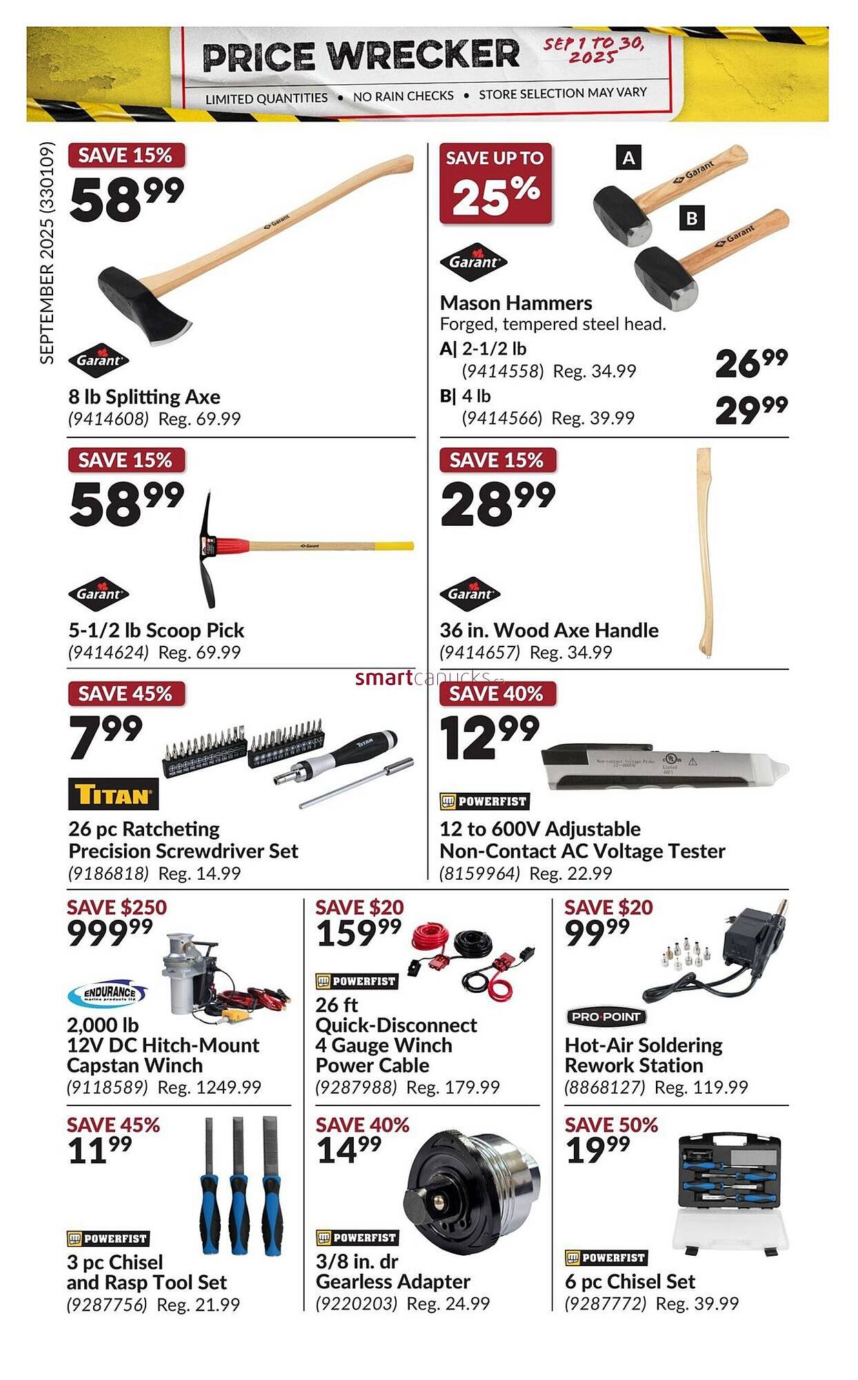 Princess Auto flyer