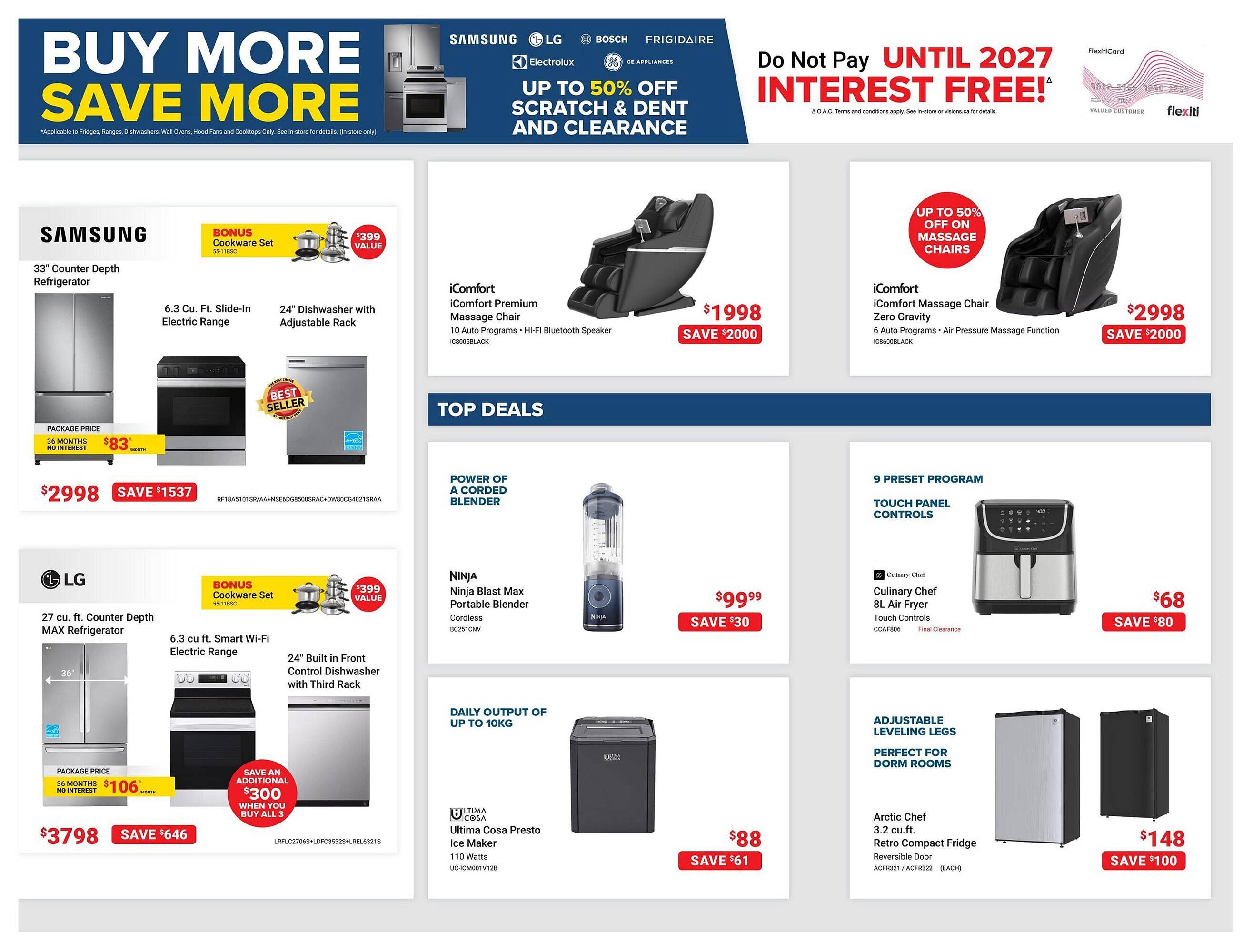 Visions Electronics flyer