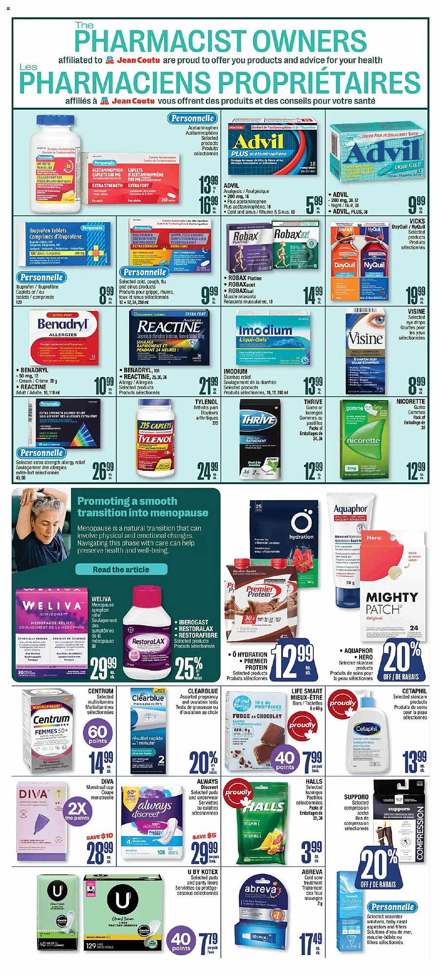 Jean Coutu flyer