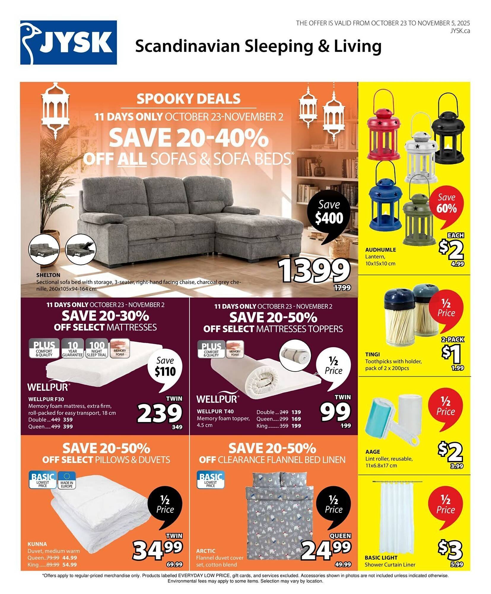 JYSK flyer (2025-10-23 - 2025-11-06) | 1