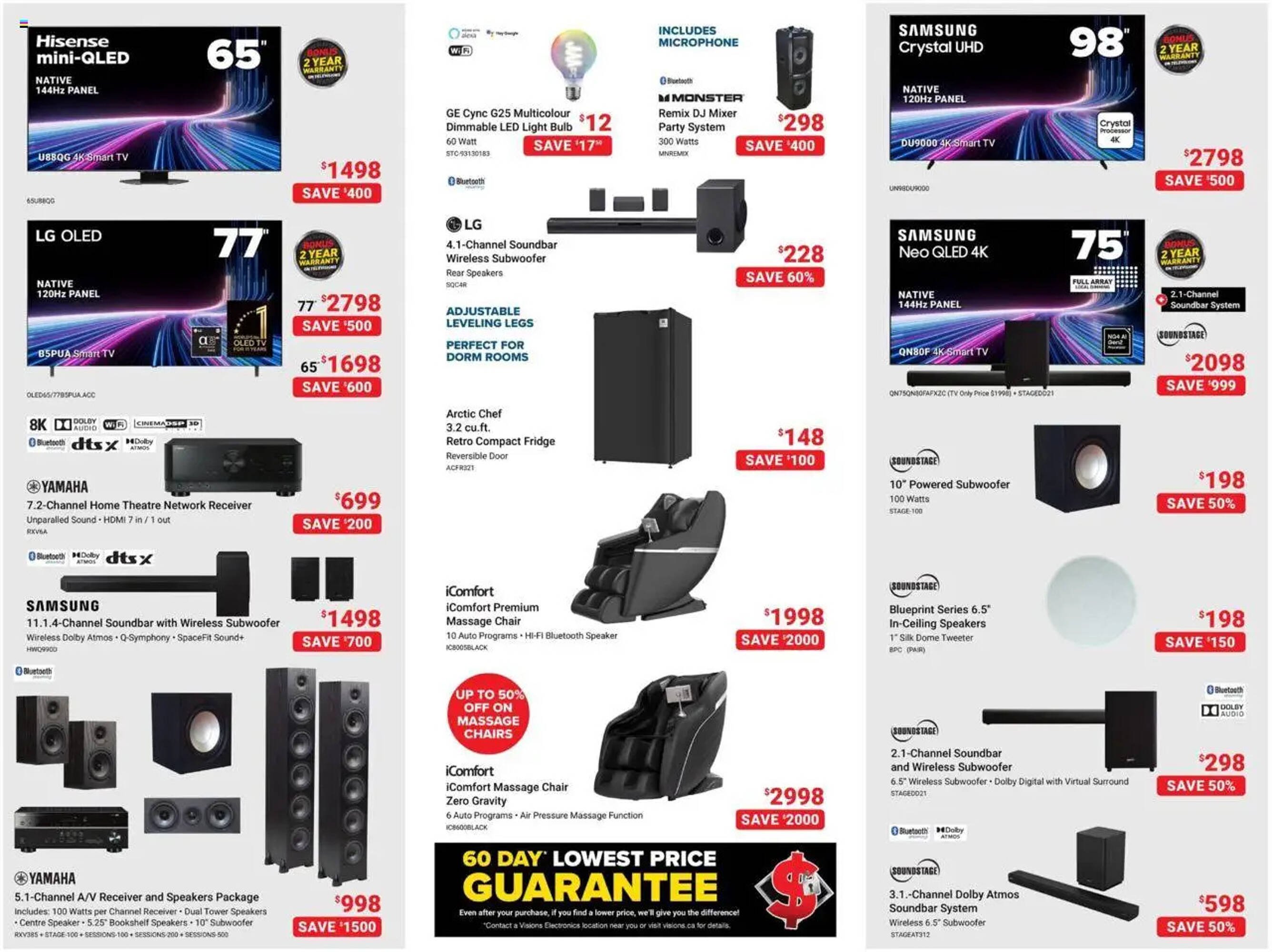 Visions Electronics flyer