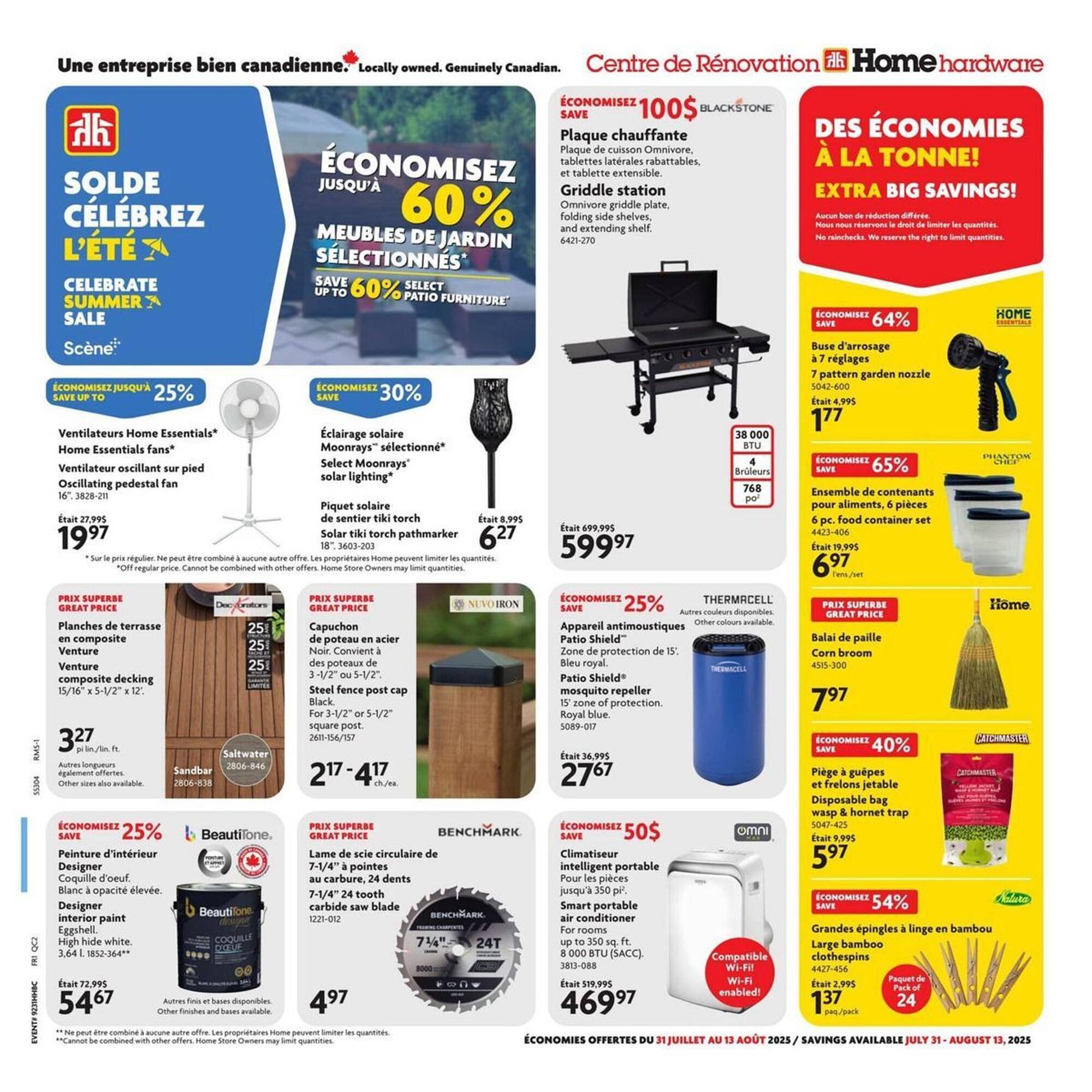 Home Hardware flyer (2025-07-31 - 2025-08-13) | 1