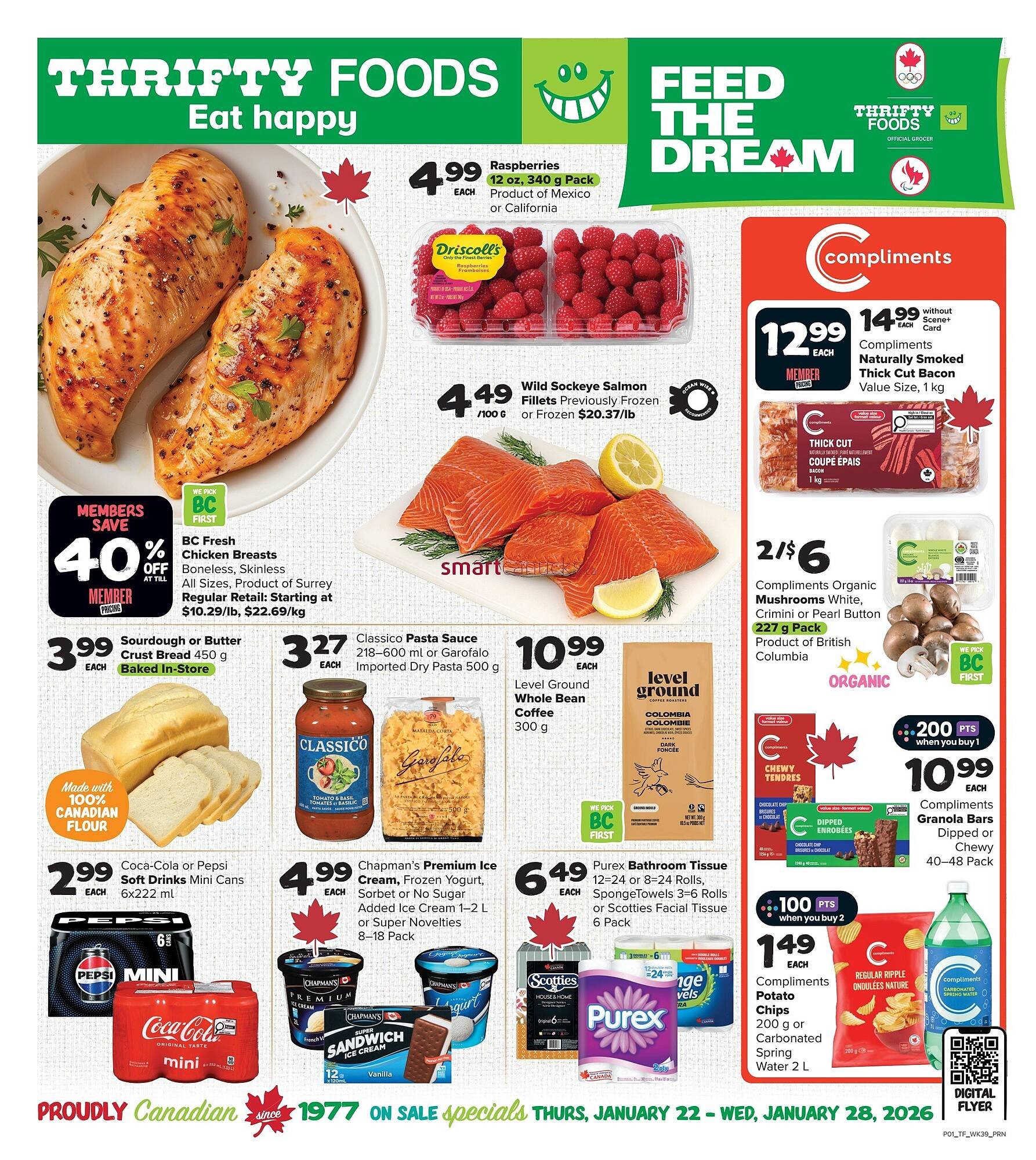 Thrifty Foods flyer
