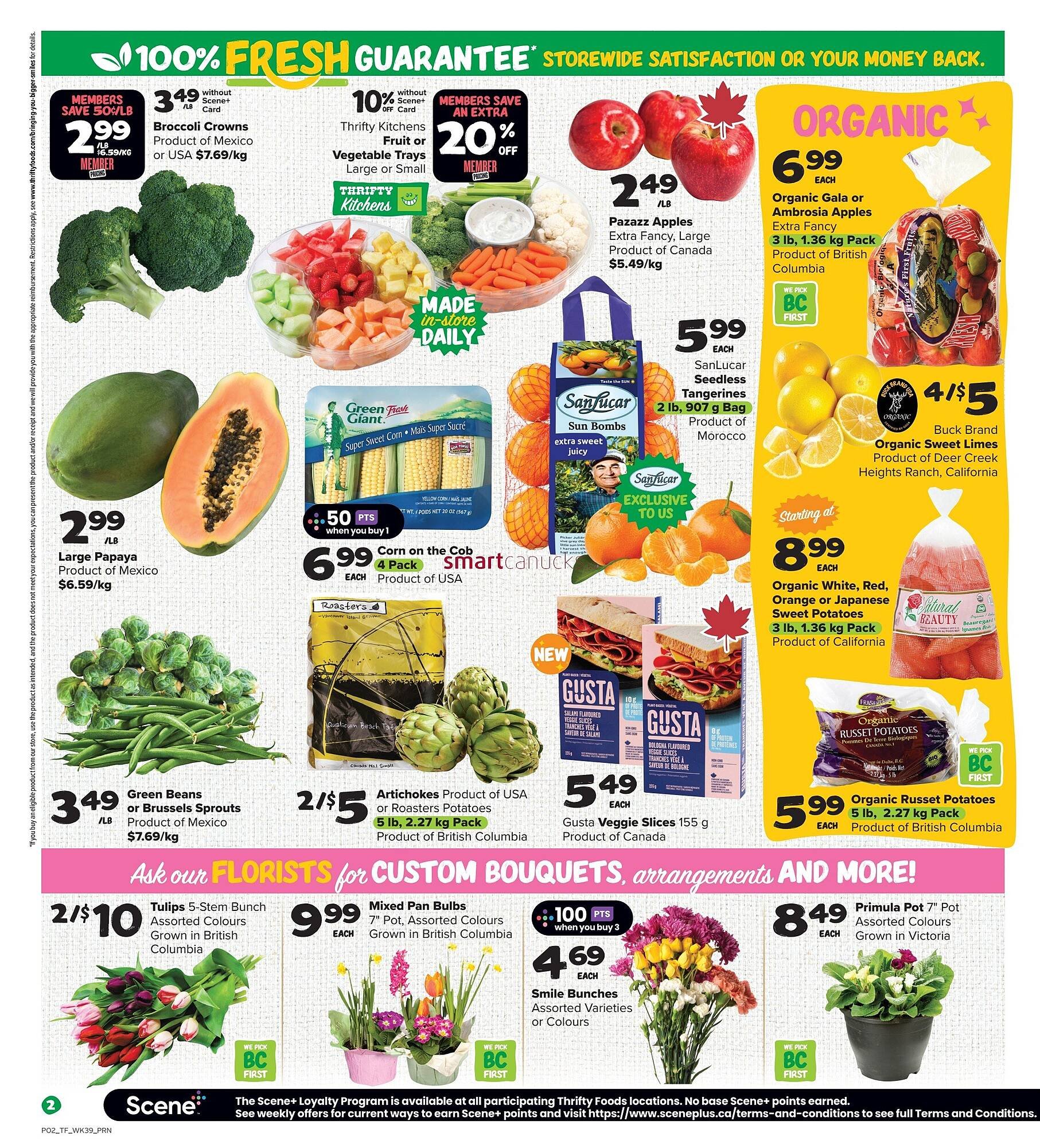 Thrifty Foods flyer