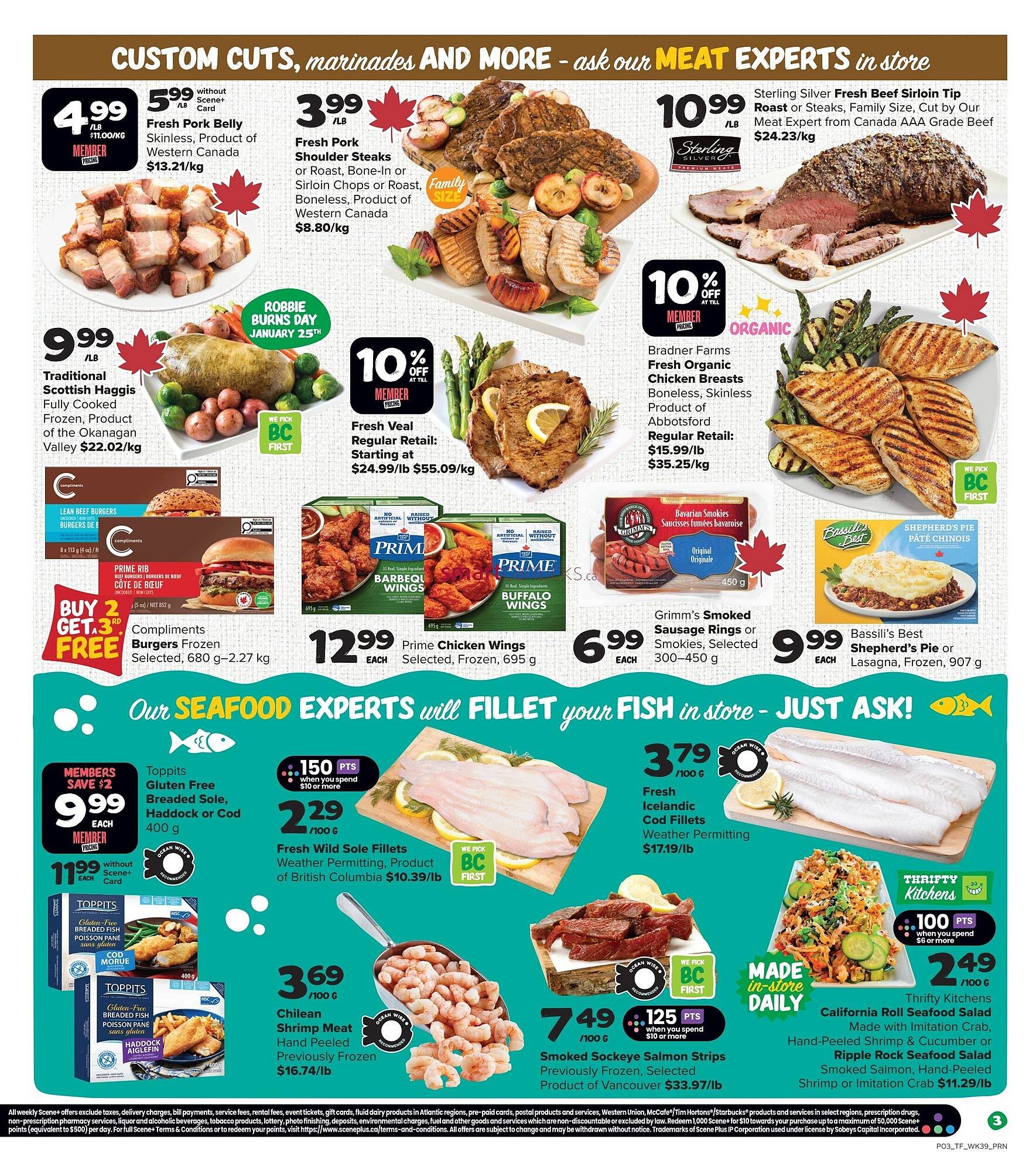Thrifty Foods flyer