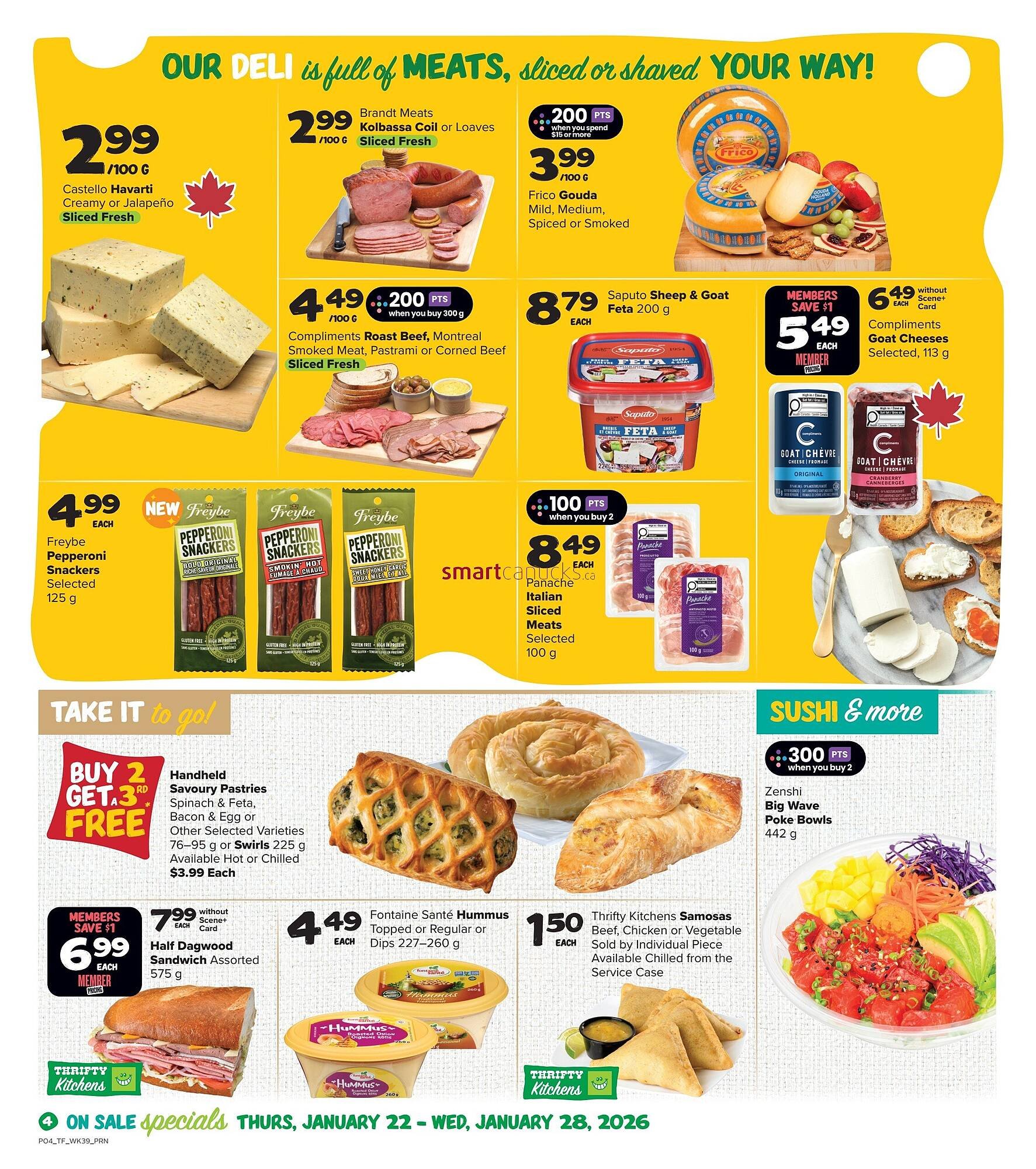 Thrifty Foods flyer