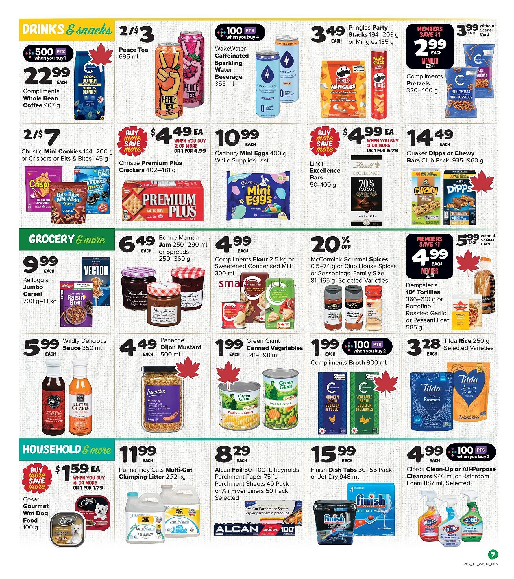 Thrifty Foods flyer