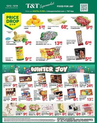 T&amp;T Supermarket flyer (2025-12-12 - 2025-12-18)