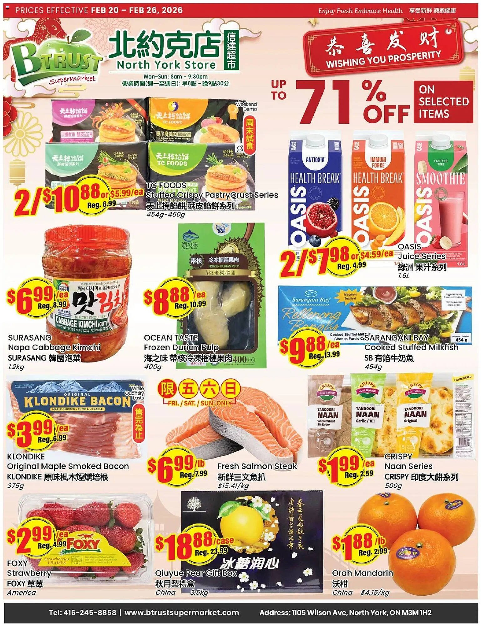 Btrust Supermarket flyer