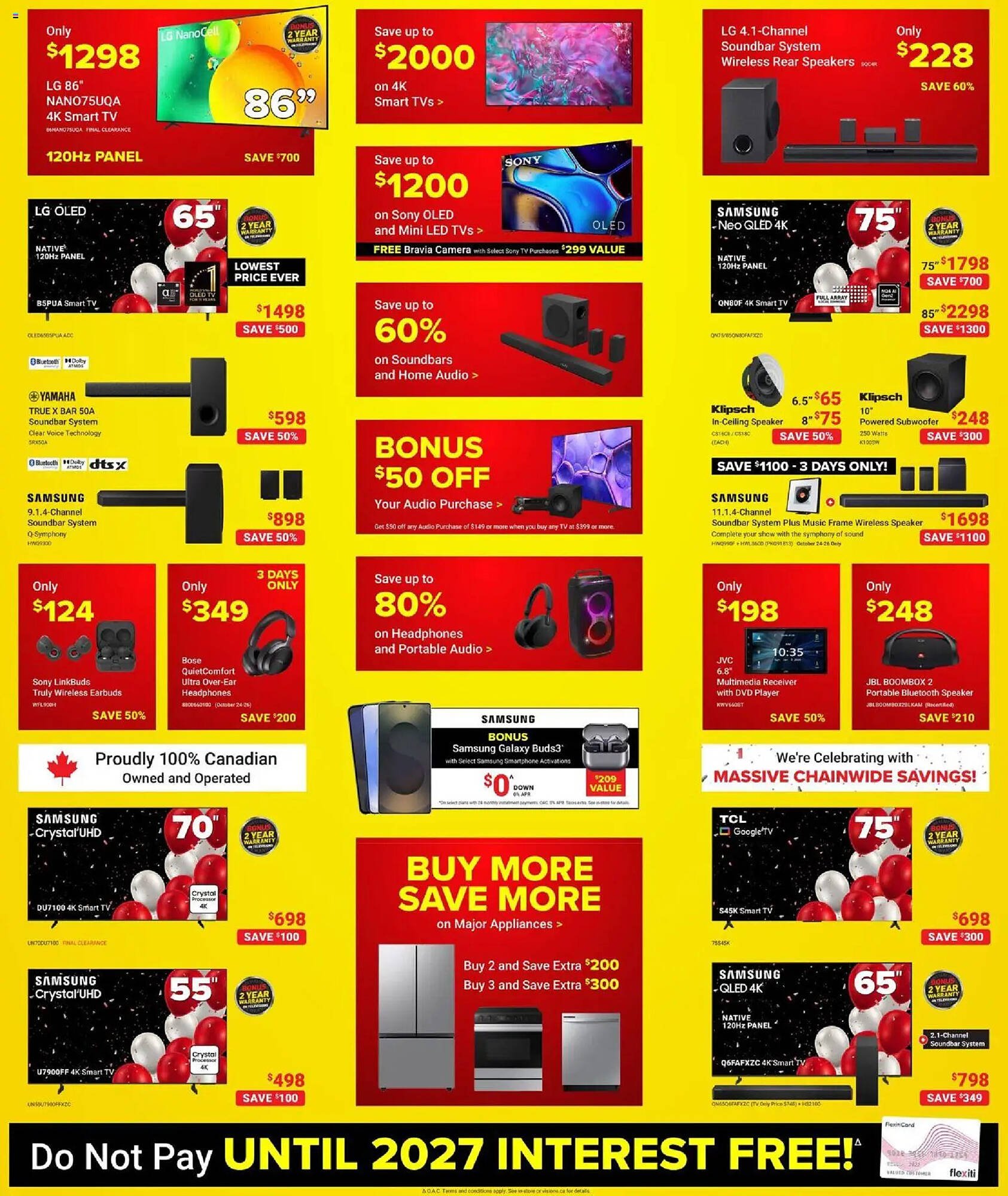 Visions Electronics flyer (2025-10-24 - 2025-10-31) | 2