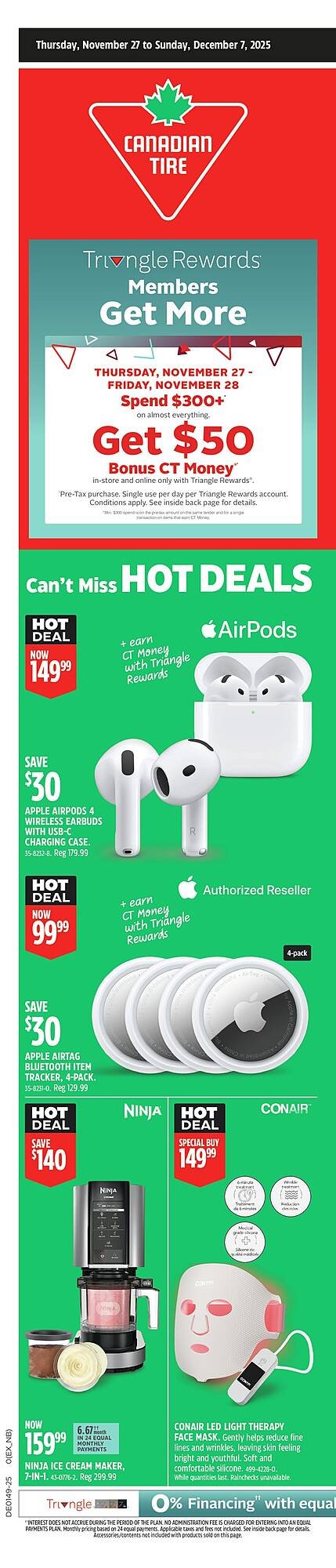 Canadian Tire flyer (2025-11-27 - 2025-12-08) | 2