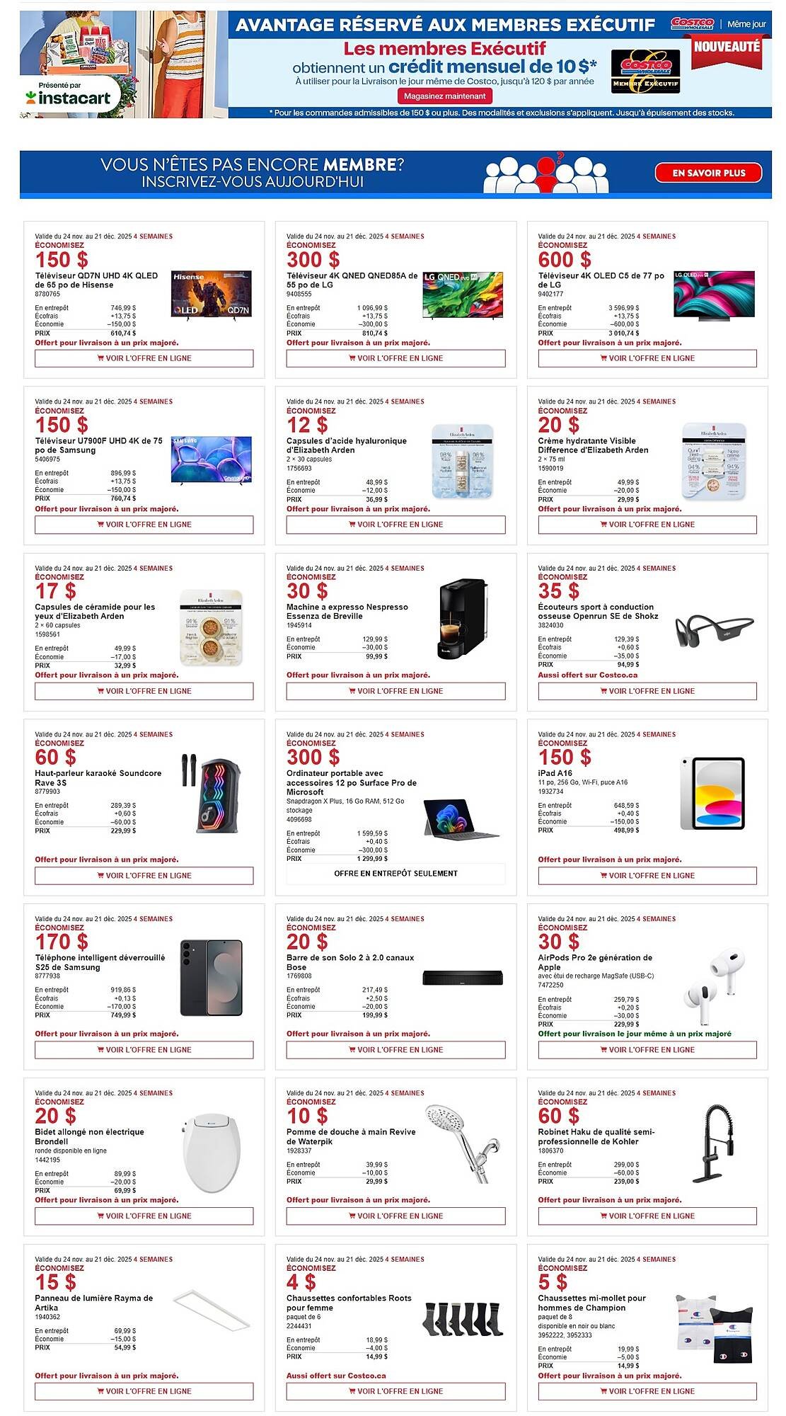 Costco flyer (2025-12-08 - 2025-12-18) | 1