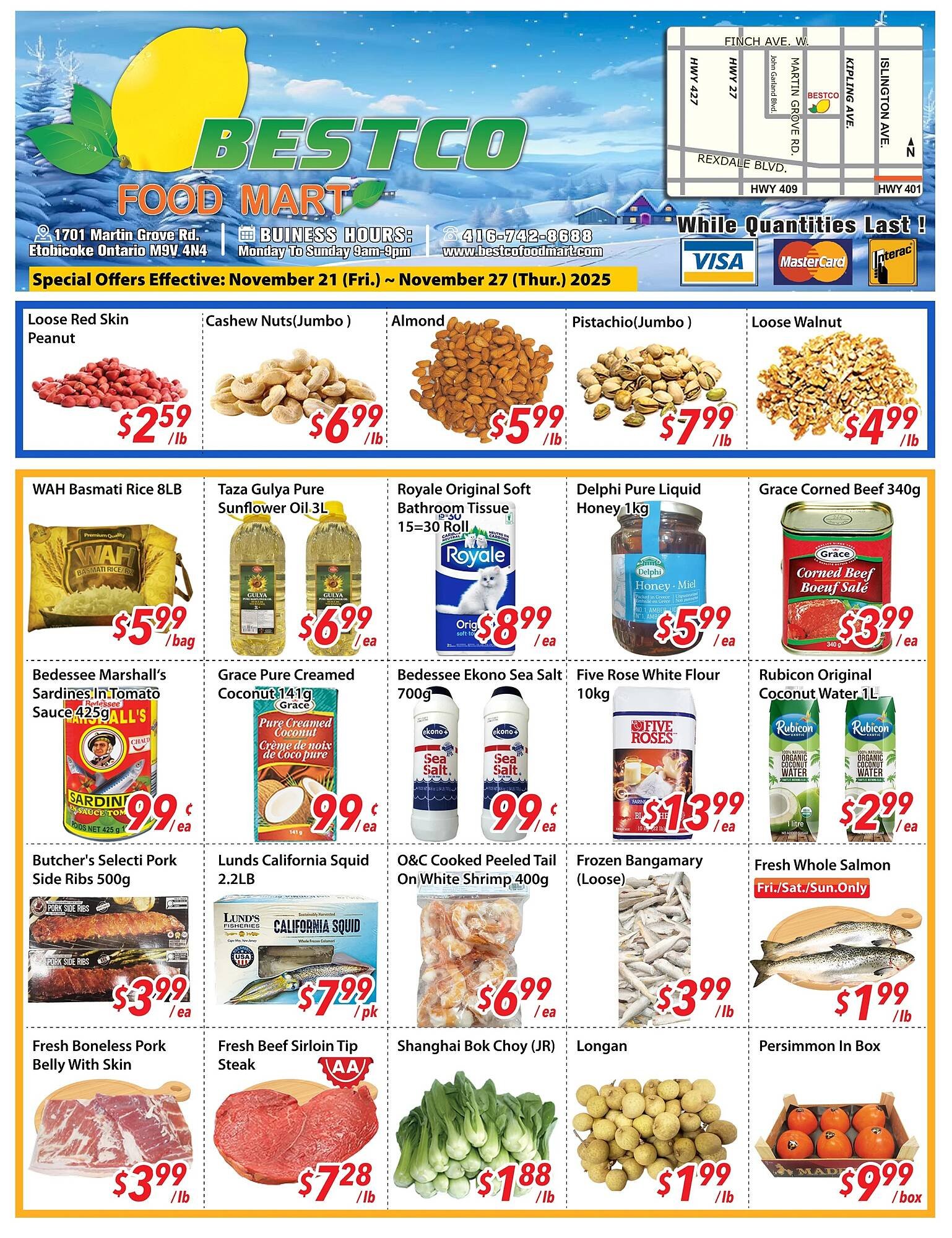 Bestco Food Mart flyer (2025-11-21 - 2025-11-27) | 1