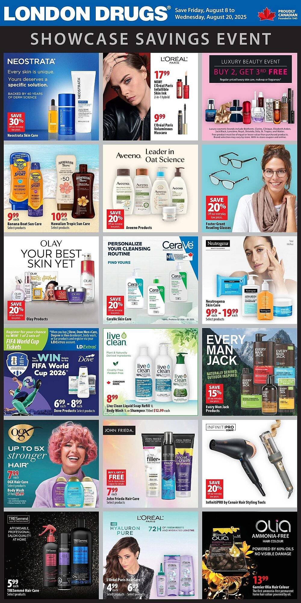 London Drugs flyer (2025-08-08 - 2025-08-15) | 1