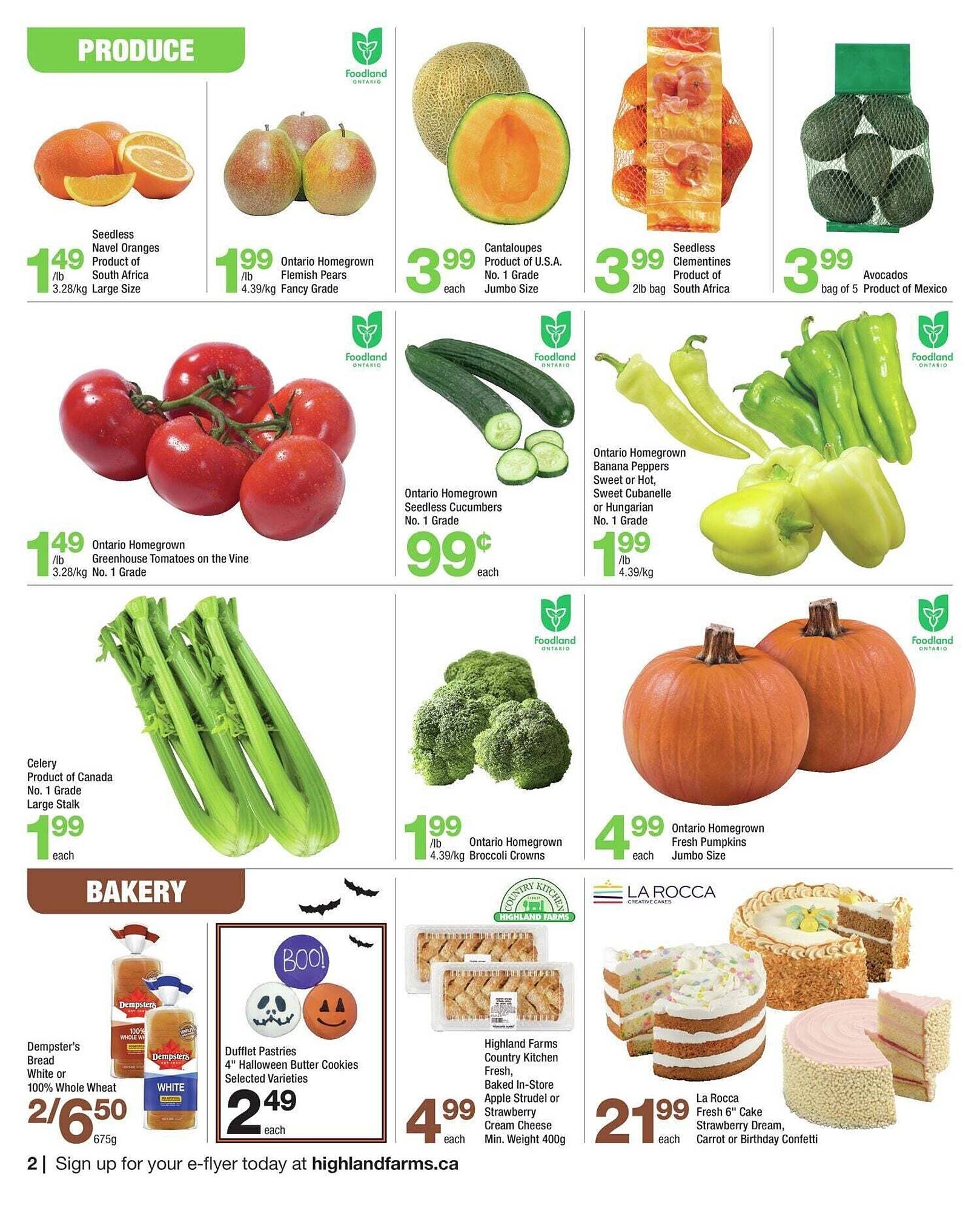 Highland Farms flyer (2025-10-21 - 2025-11-03) | 2