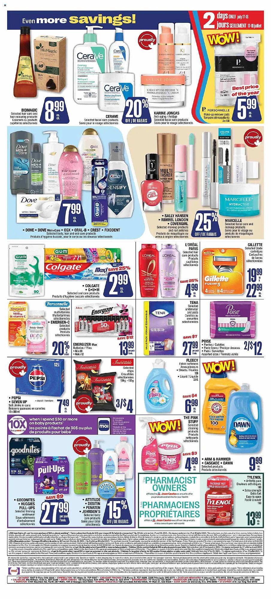 Jean Coutu flyer