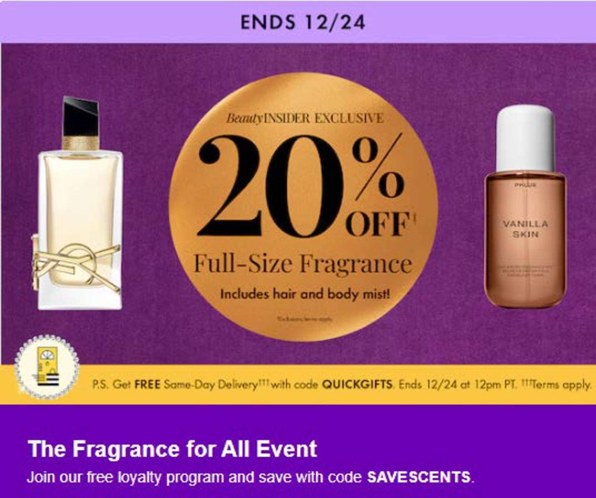 Sephora flyer (2025-12-22 - 2025-12-24) | 1