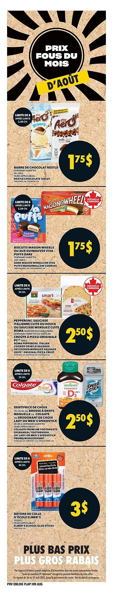 Provigo flyer (2025-08-21 - 2025-08-27) | 1