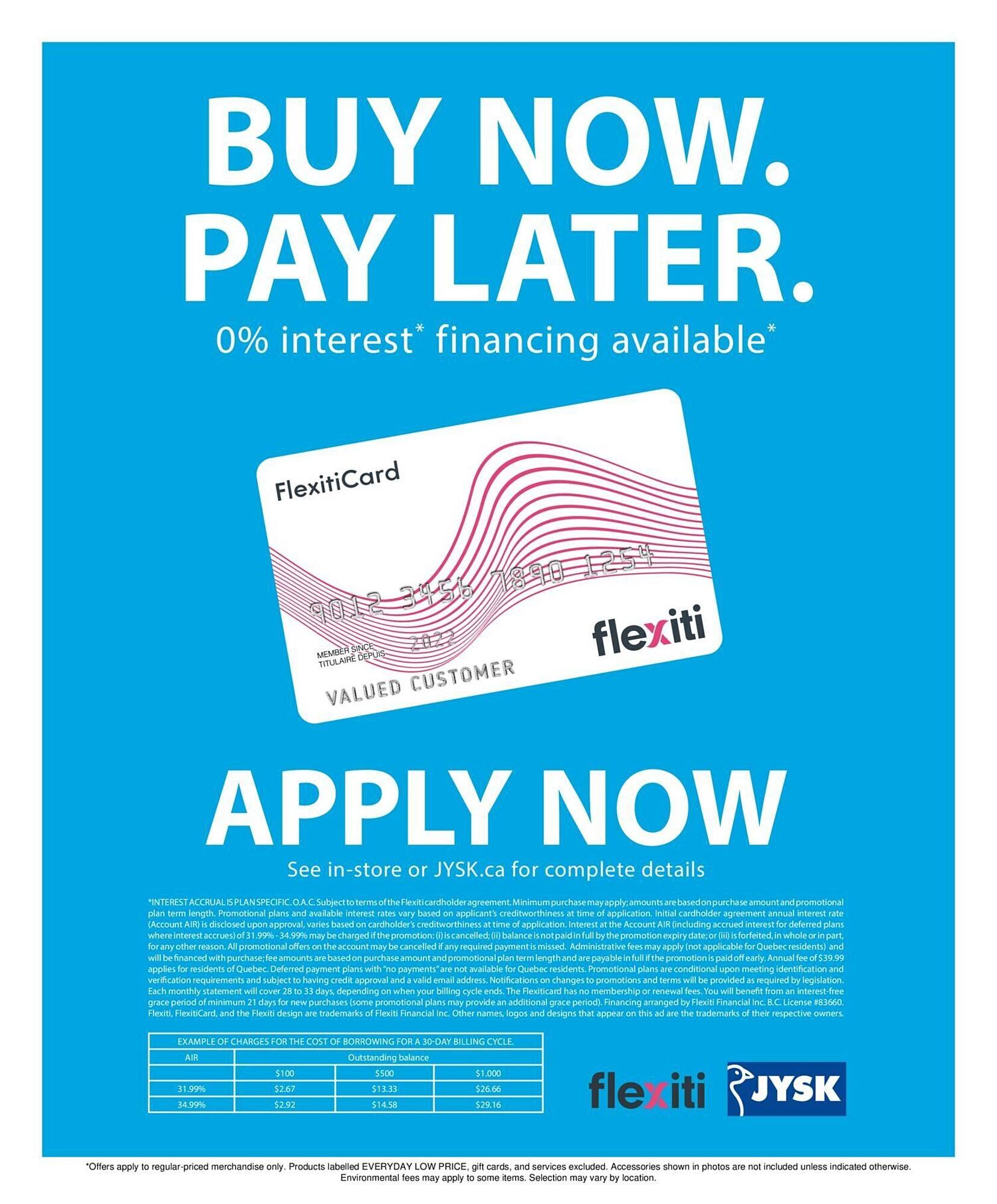 JYSK flyer