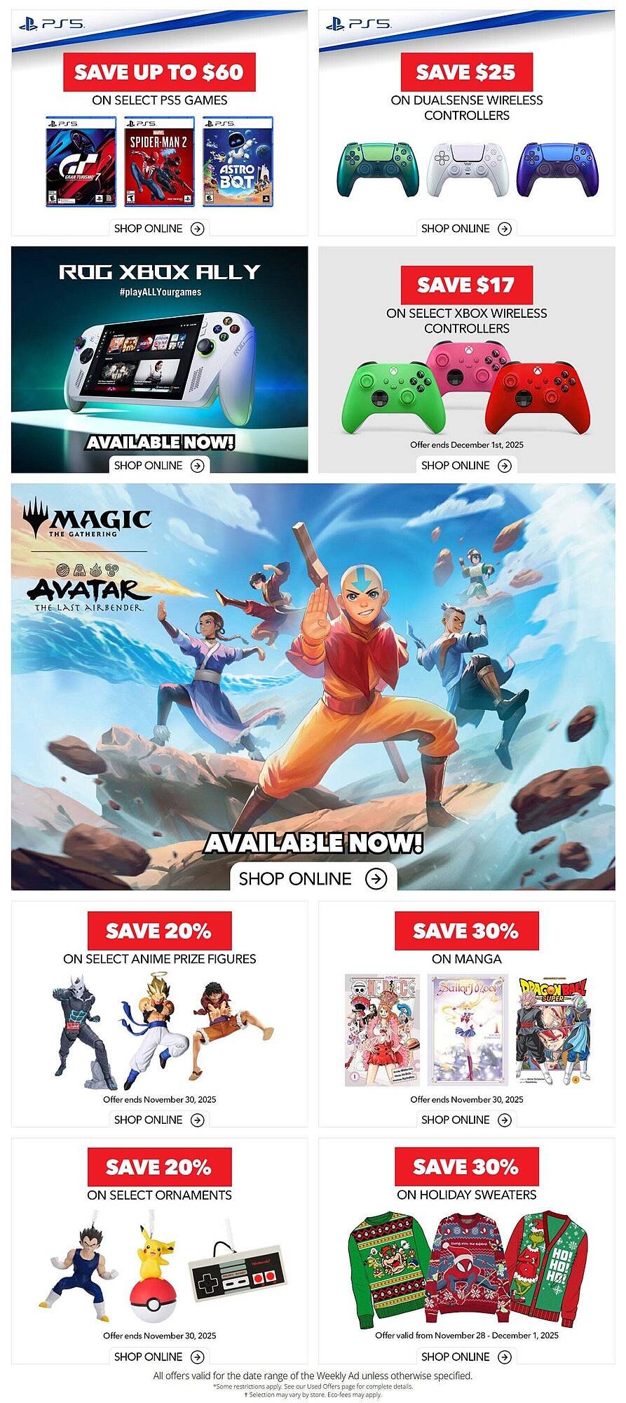 GameStop flyer (2025-11-28 - 2025-12-05) | 2