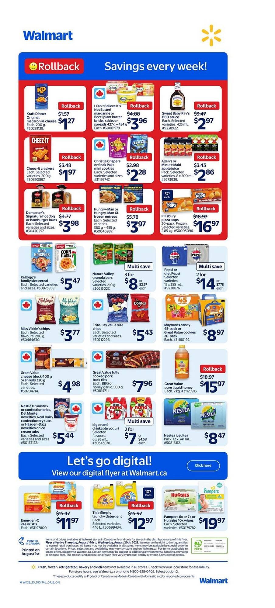 Walmart flyer