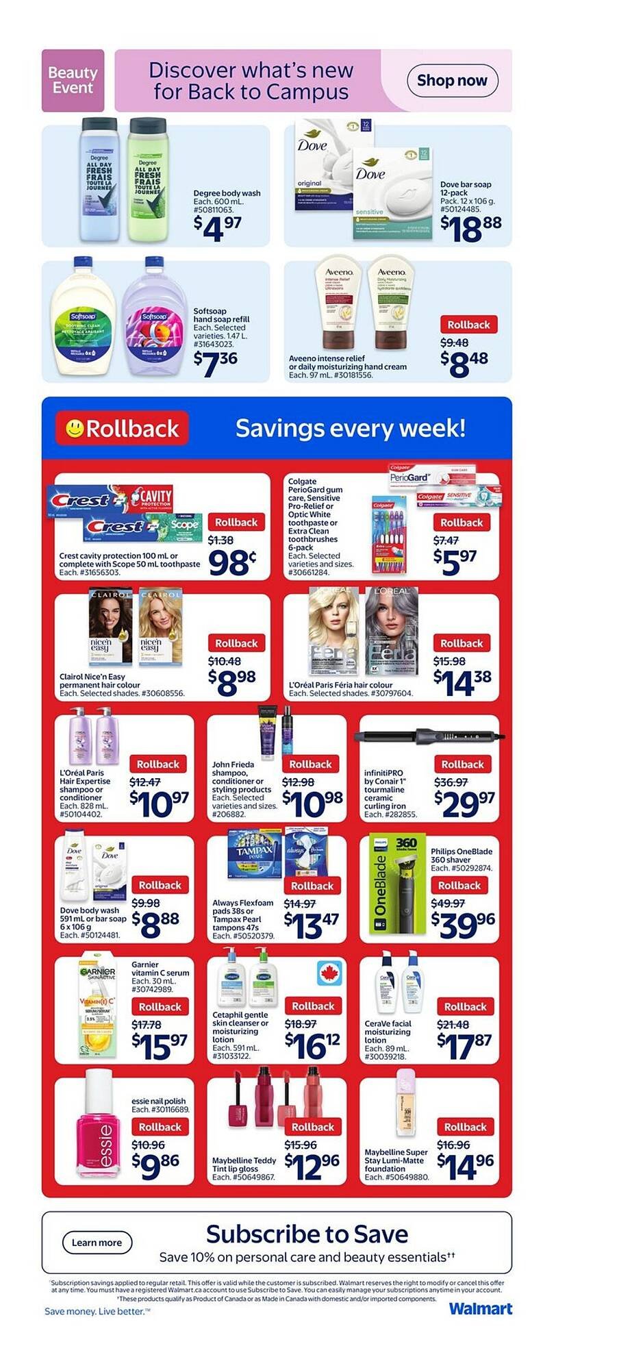 Walmart flyer