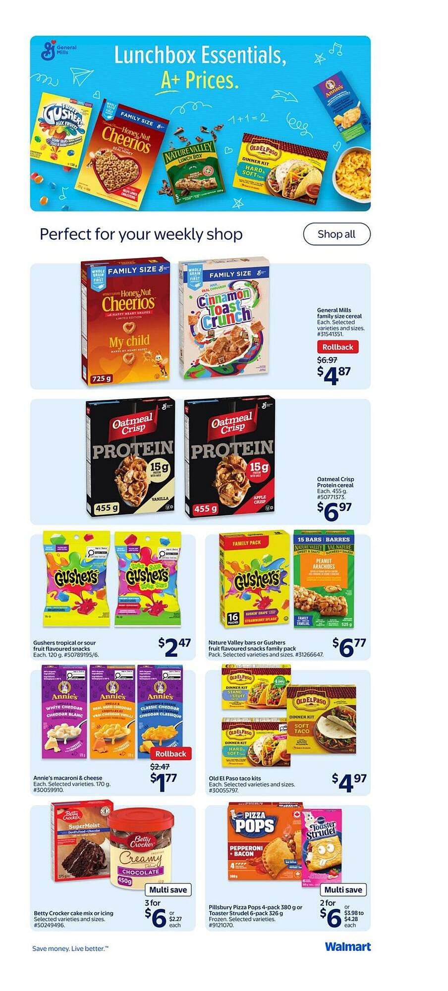 Walmart flyer