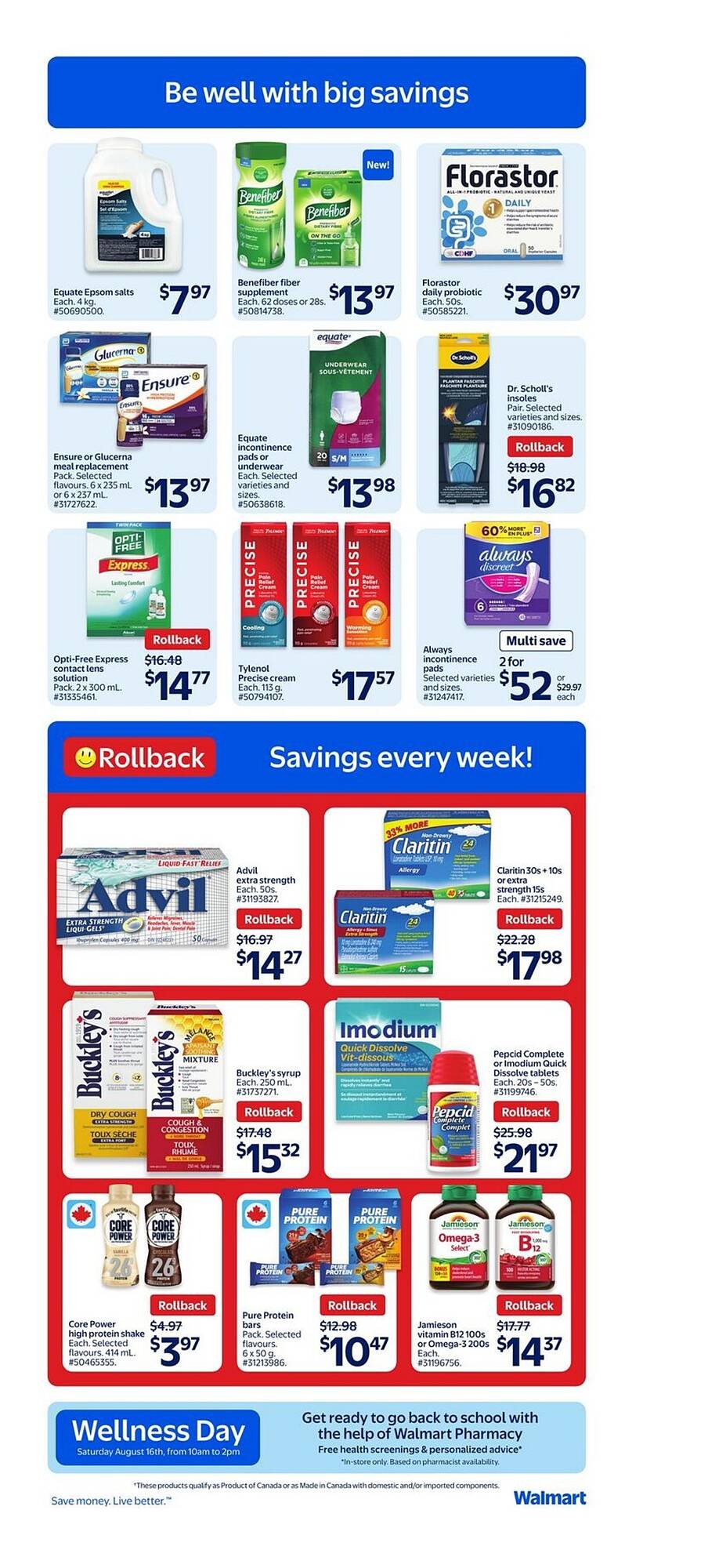 Walmart flyer