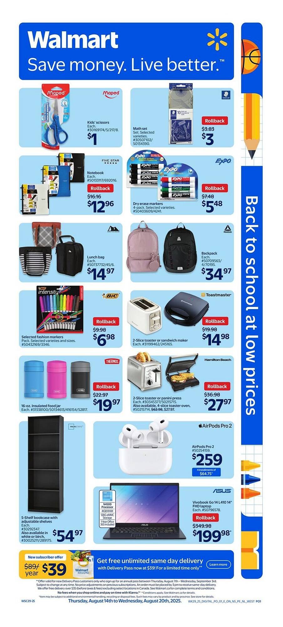Walmart flyer
