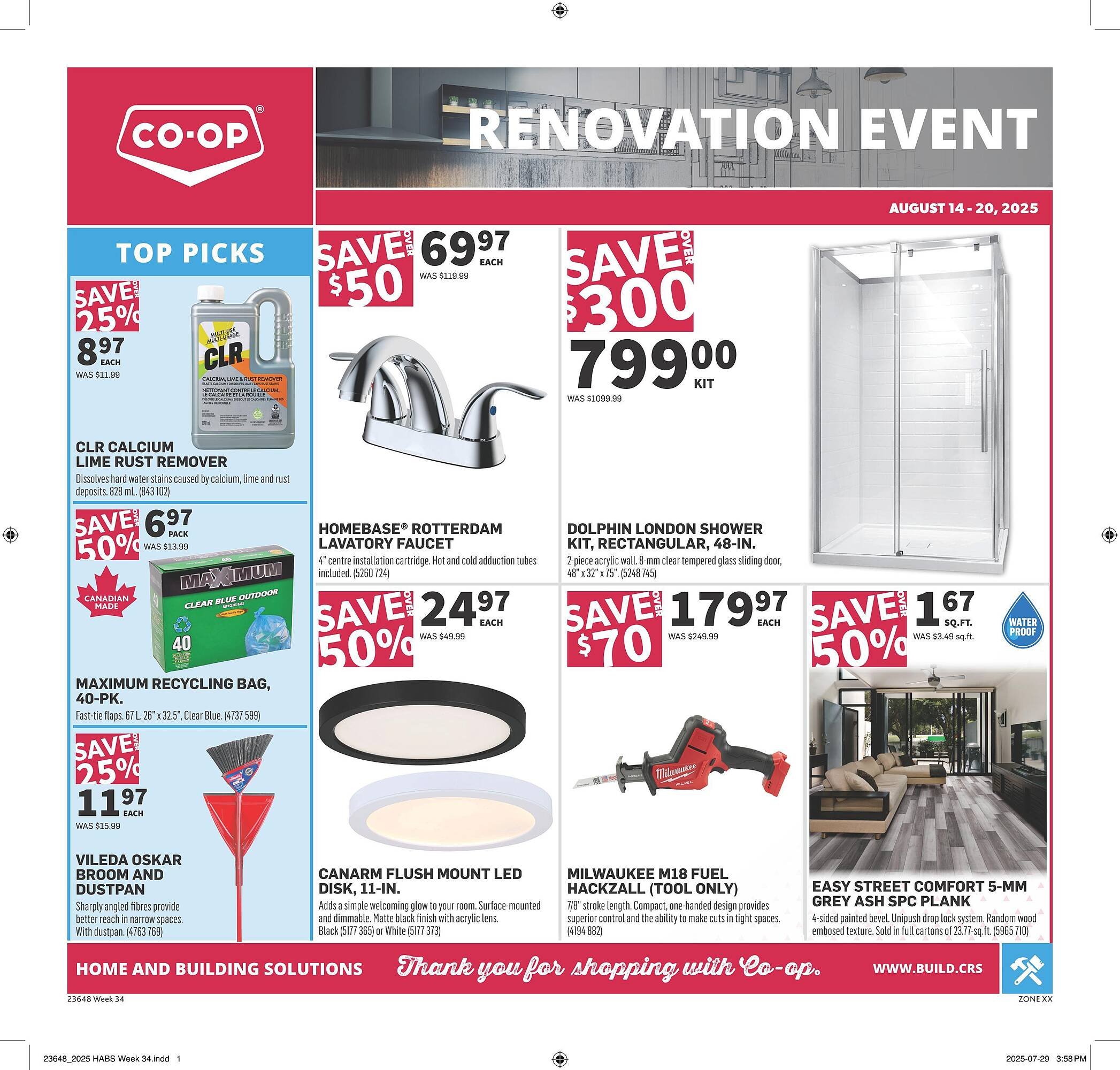 Co-op flyer (2025-08-14 - 2025-08-20) | 1