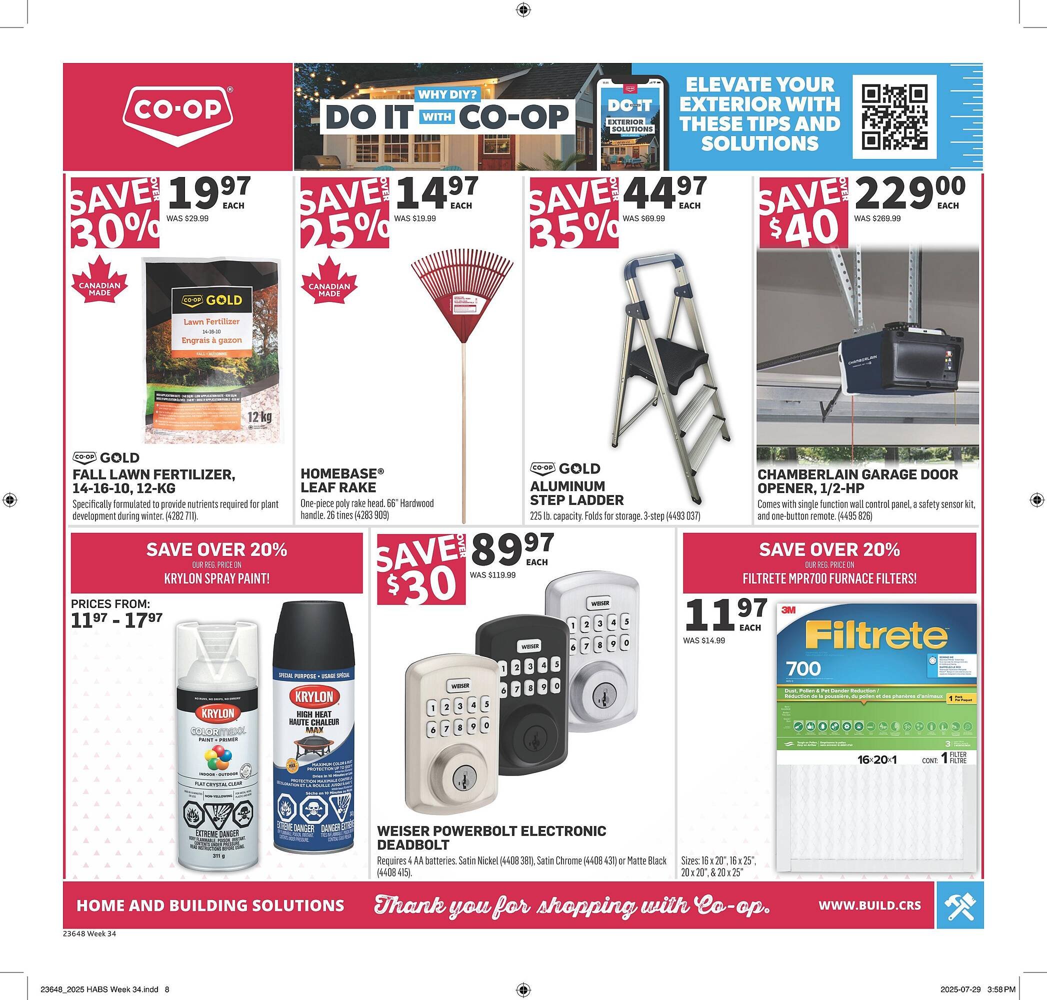 Co-op flyer