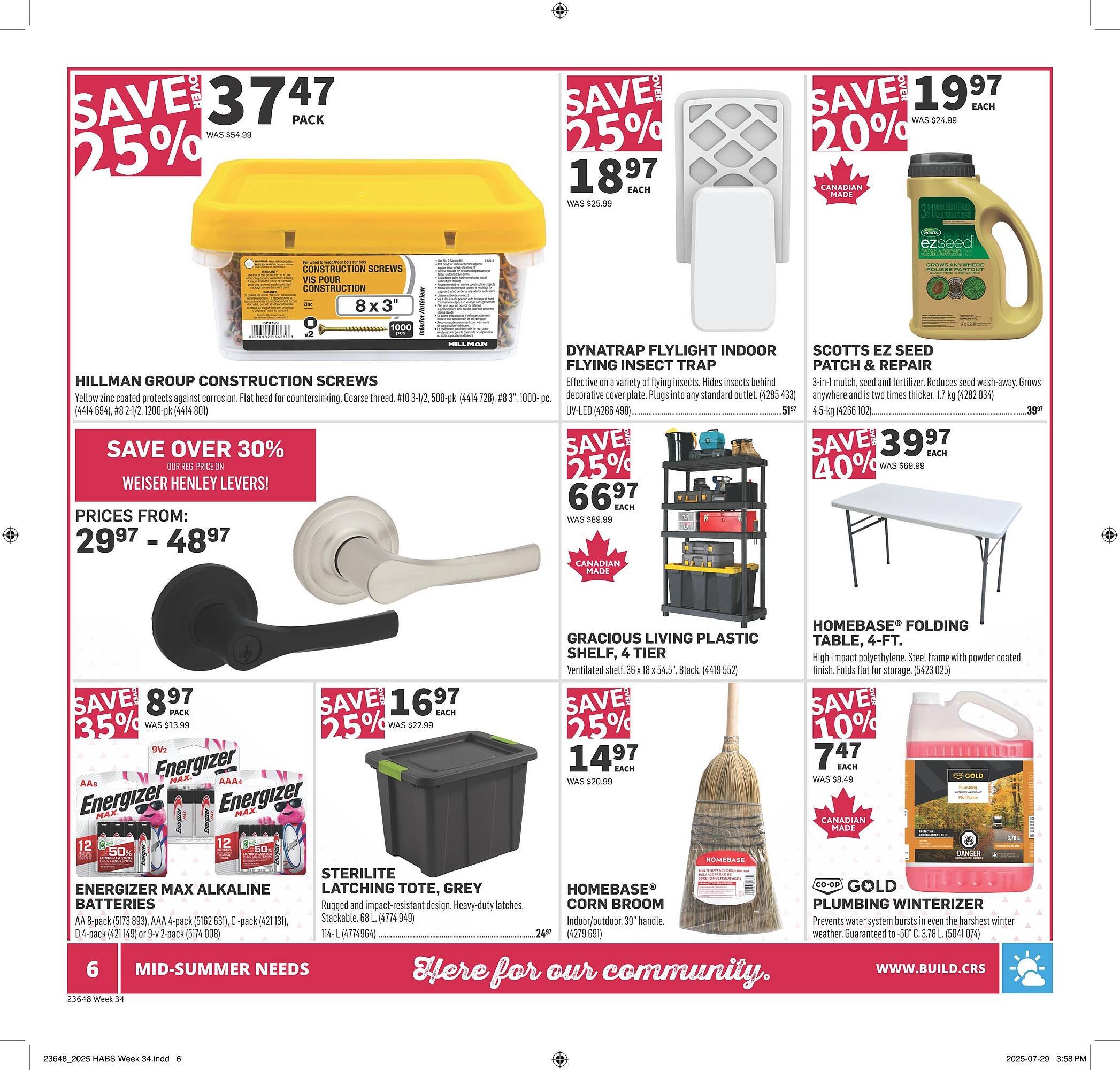 Co-op flyer