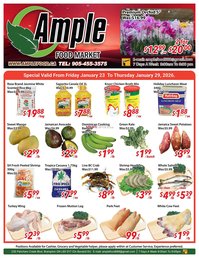 Ample Food Market flyer